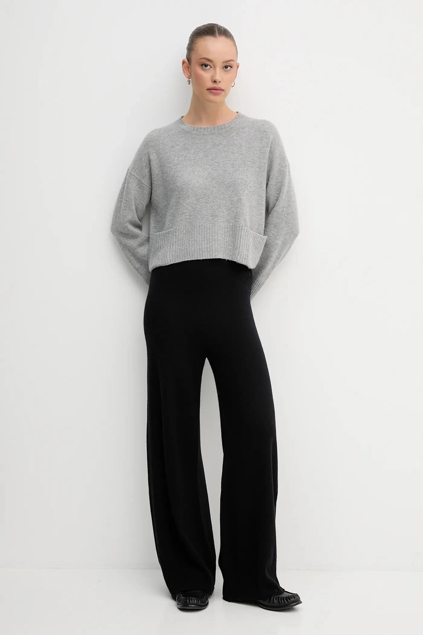 Свитер из смесовой шерсти - фото 2