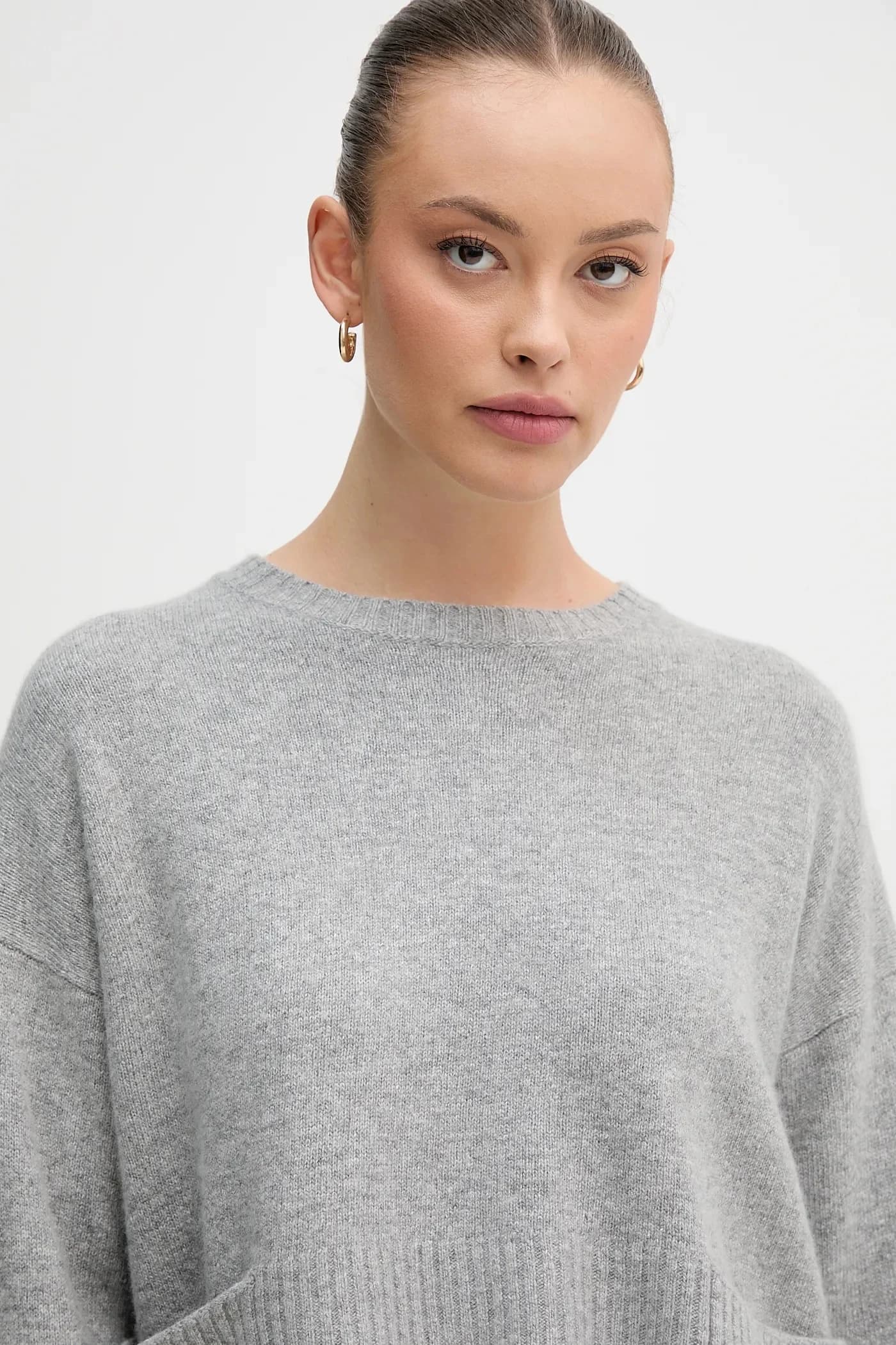 Свитер из смесовой шерсти - фото 4