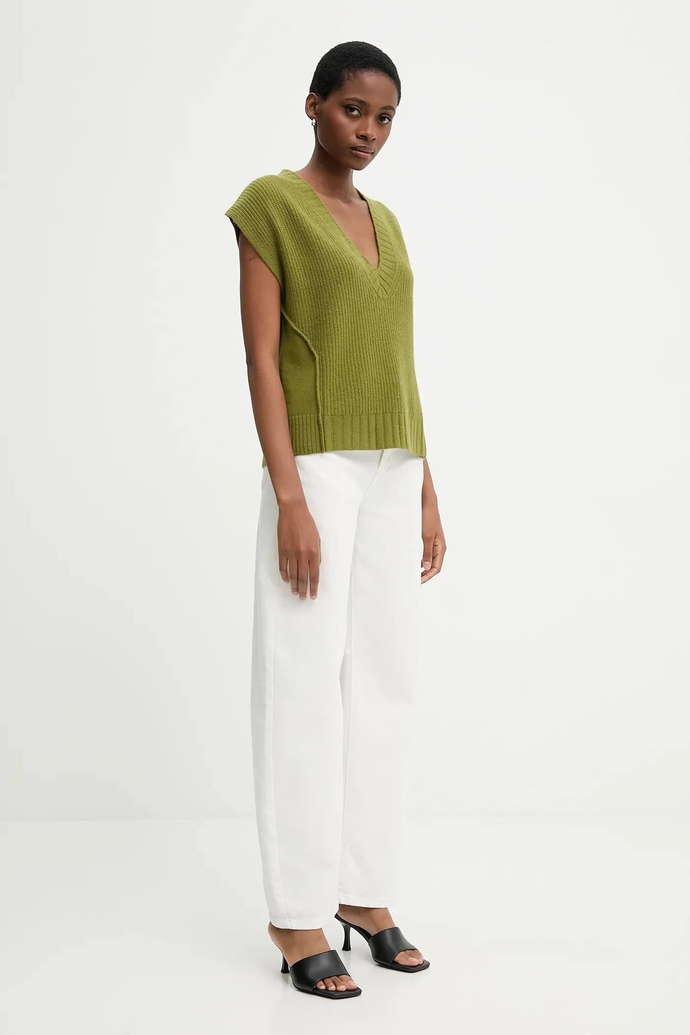 Жилет с добавлением шерсти - фото 2