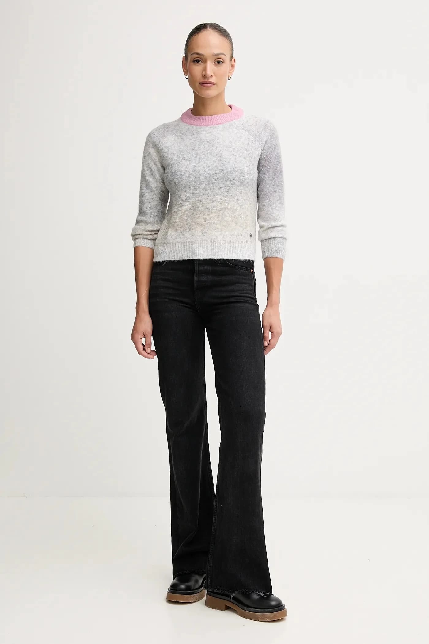 Свитер из смесовой шерсти - фото 2