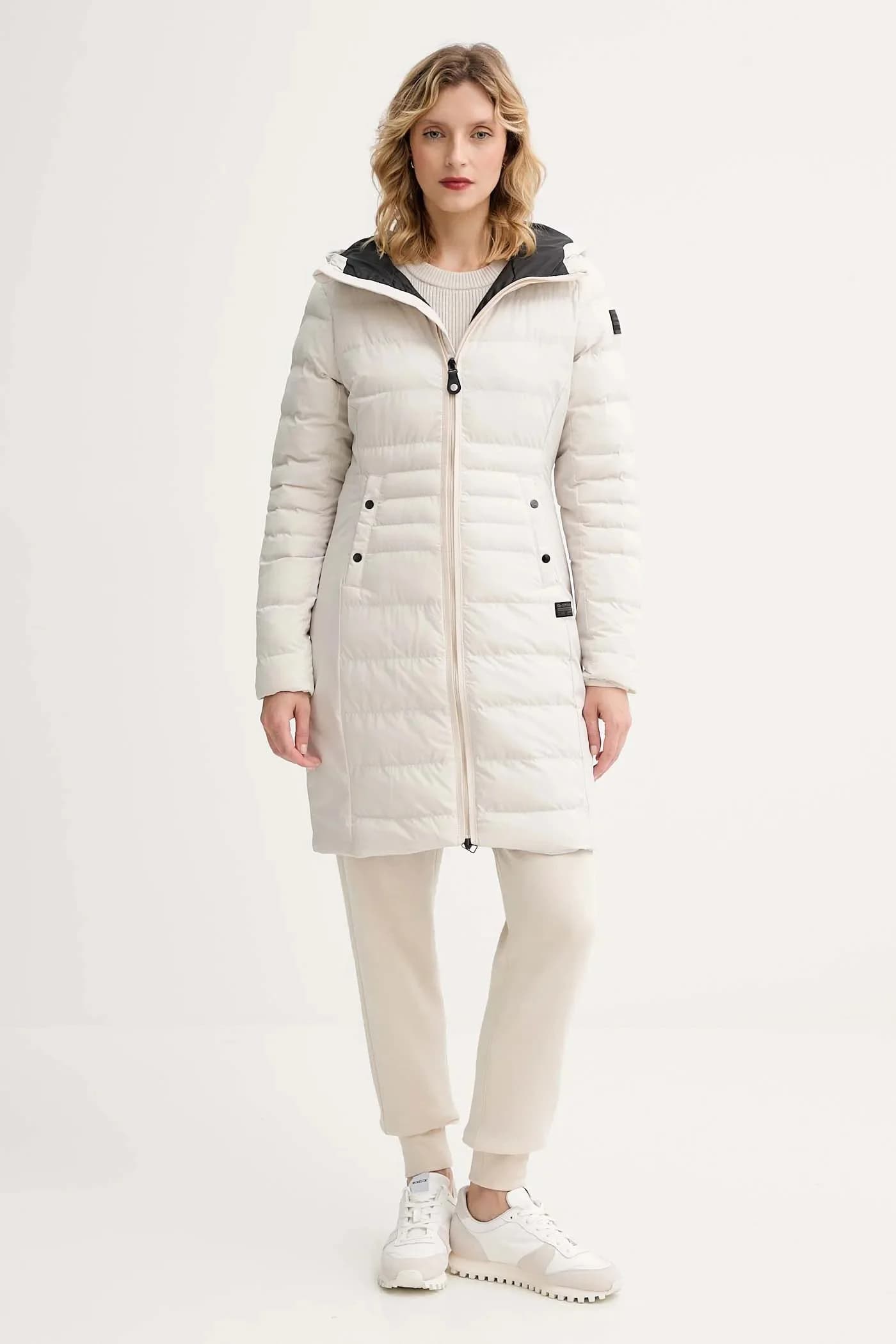 Узкий свитер байкерской 3D-вязки - фото 2