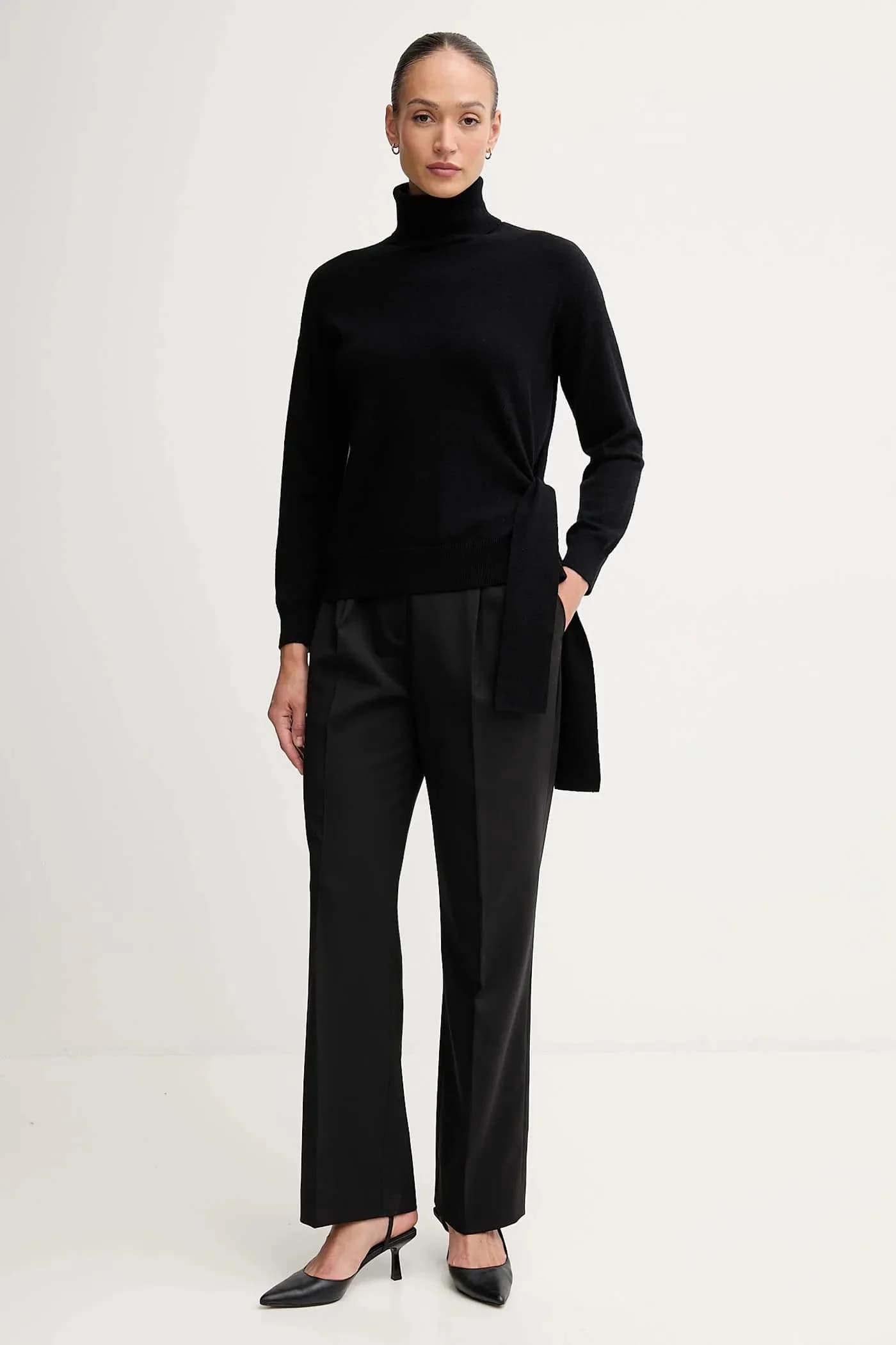 Свитер из смесовой шерсти - фото 2