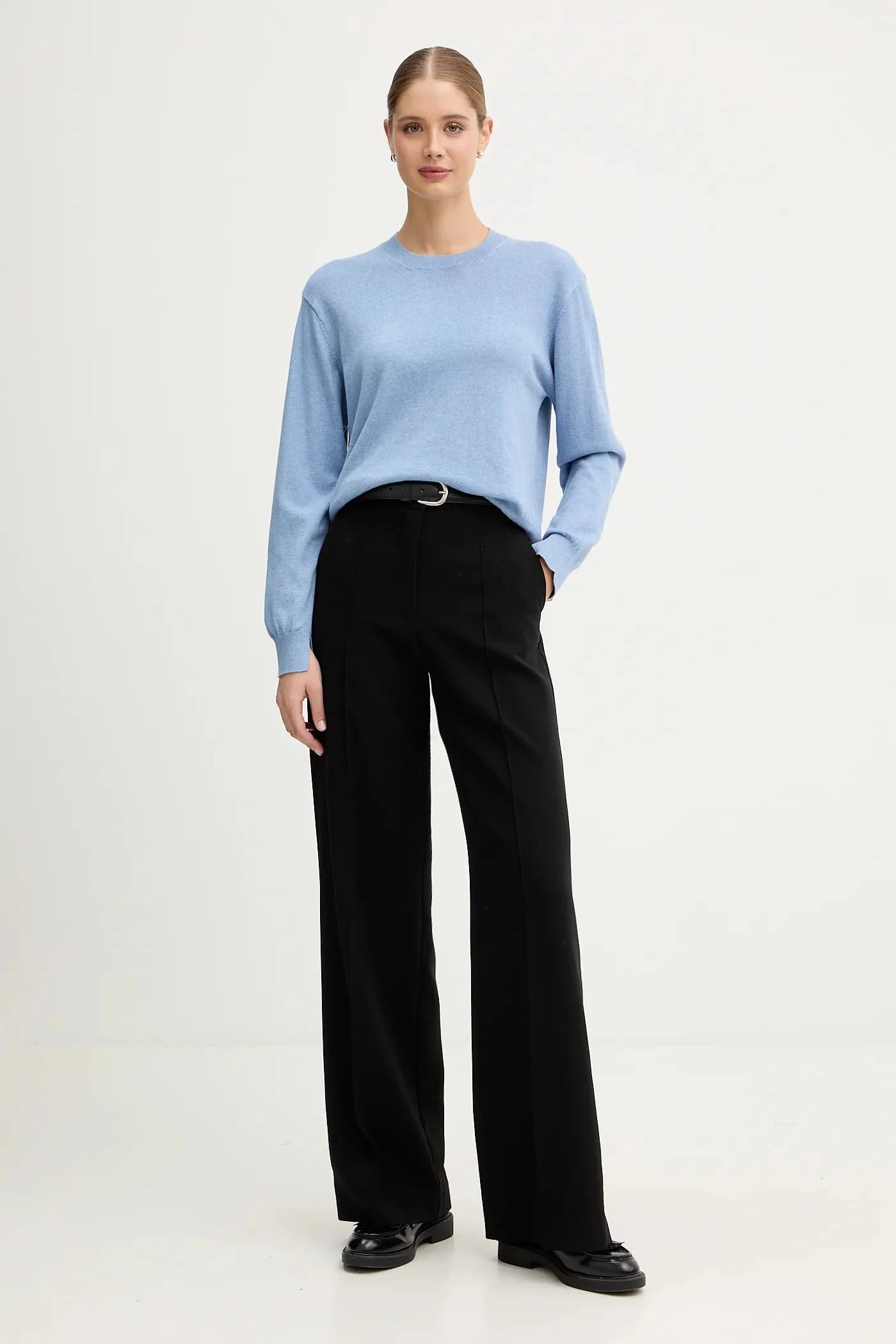 Свитер из смесовой шерсти - фото 2