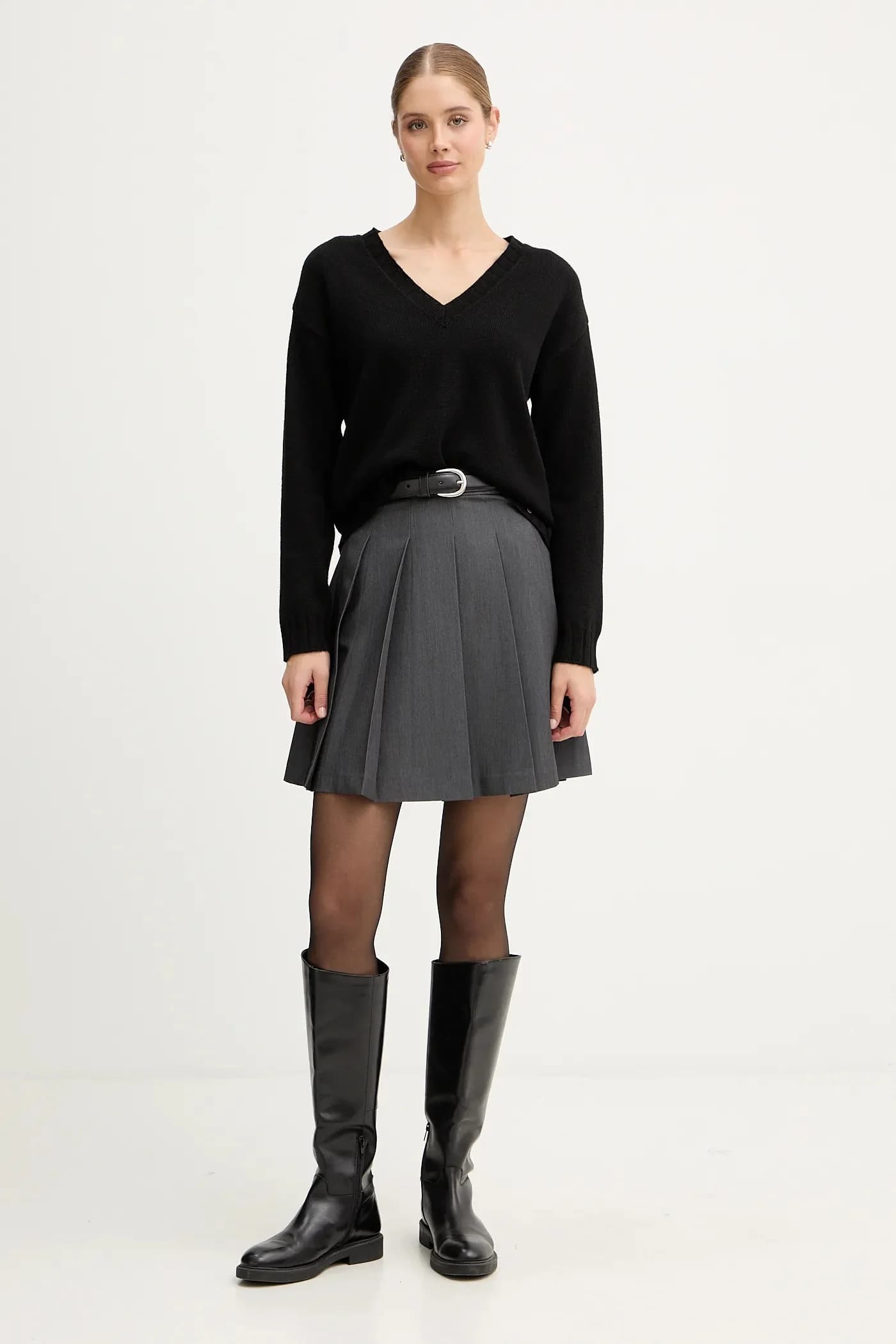 Свитер из смесовой шерсти - фото 2