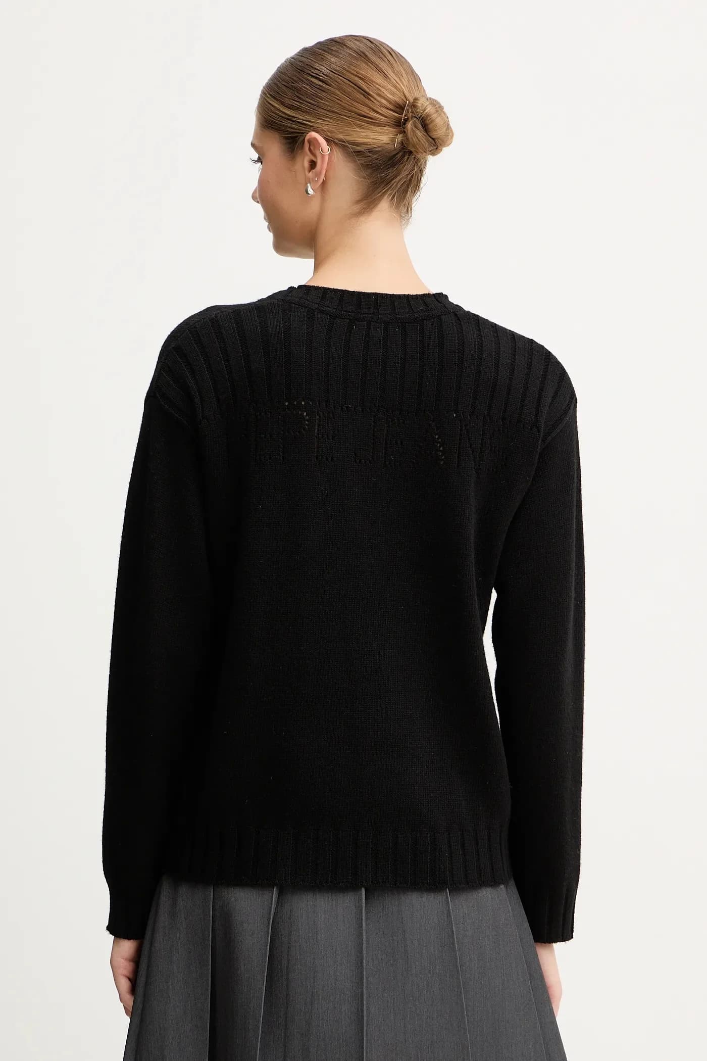 Свитер из смесовой шерсти - фото 3