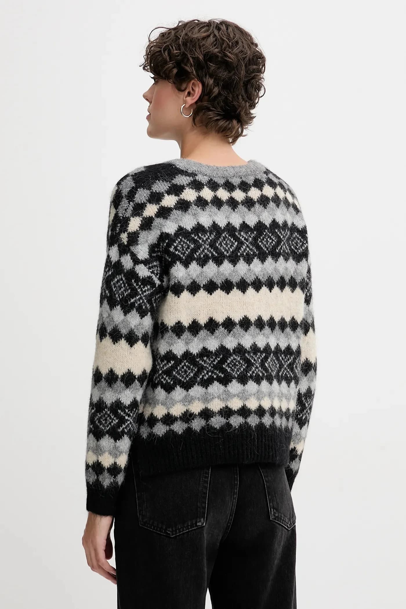 Свитер из смесовой шерсти - фото 3