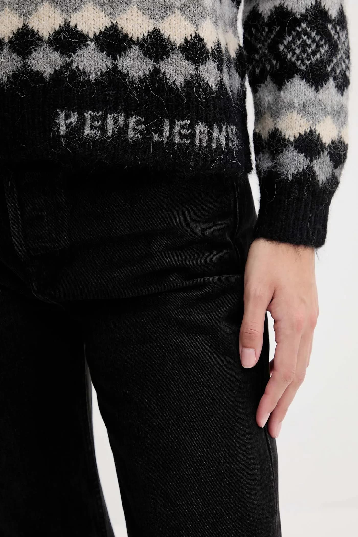 Свитер из смесовой шерсти - фото 5