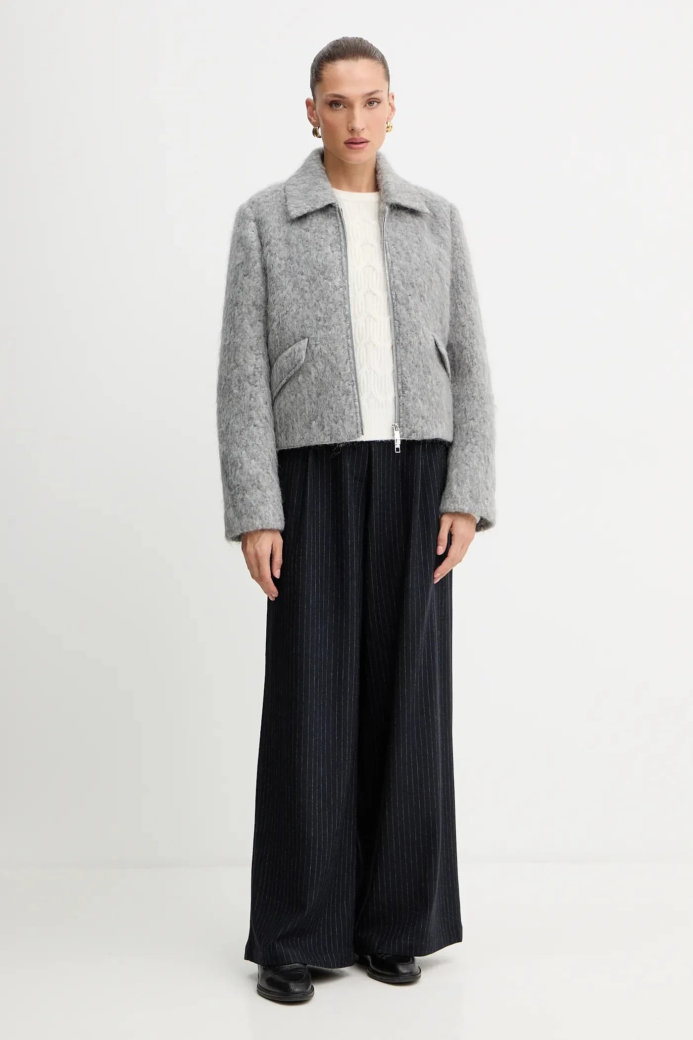 Свитер из смесовой шерсти - фото 2