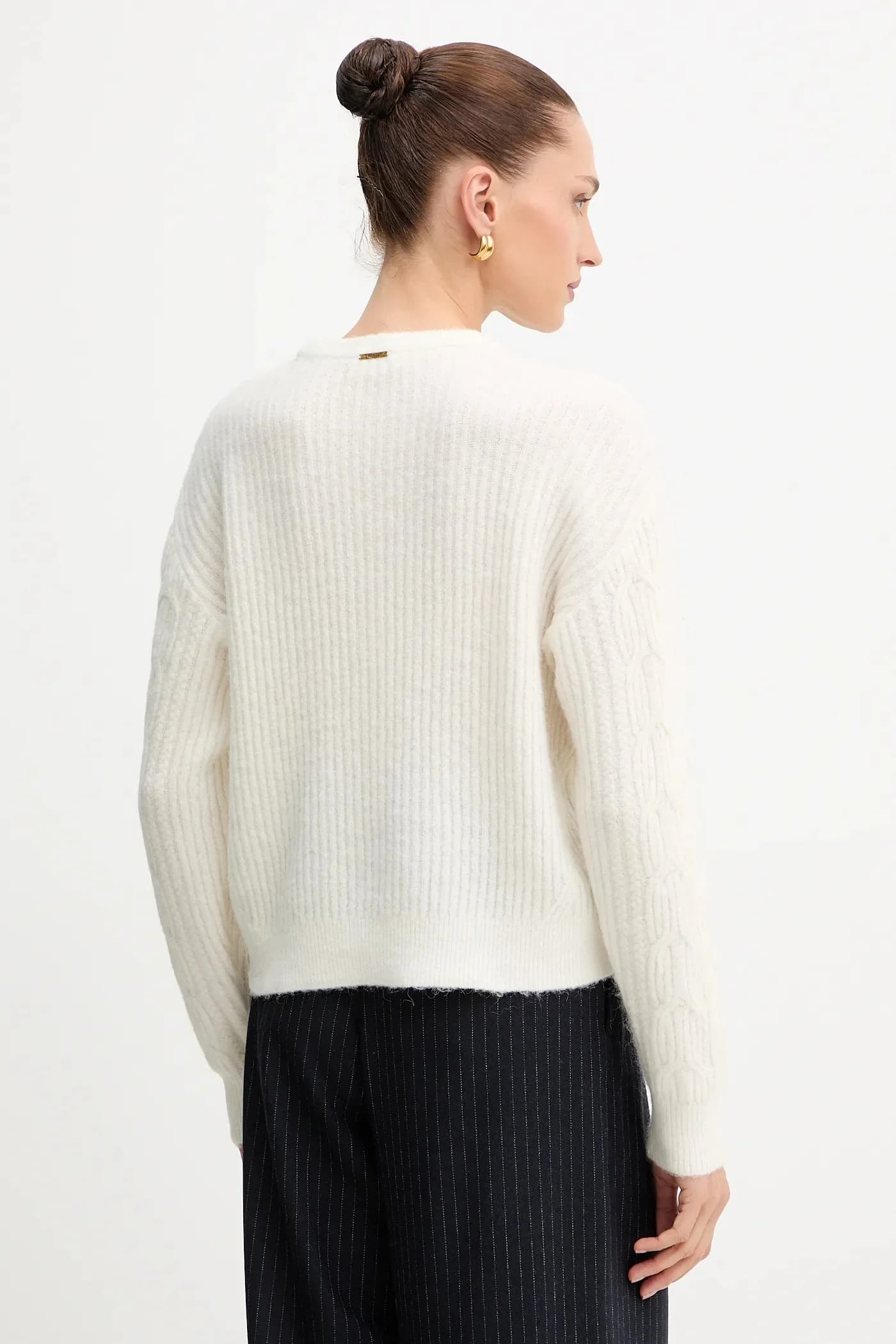 Свитер из смесовой шерсти - фото 3