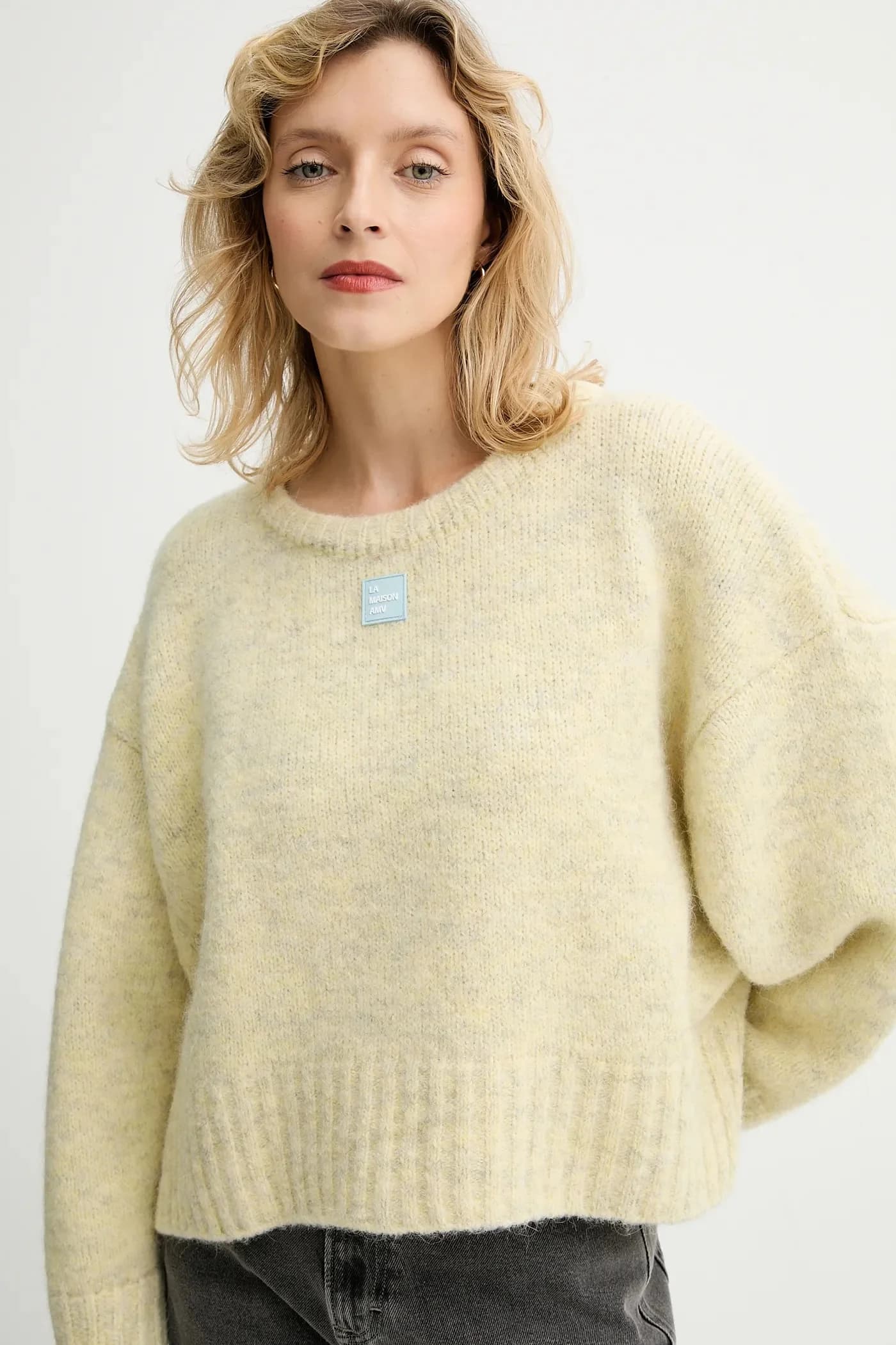 Свитер из смесовой шерсти - фото 4