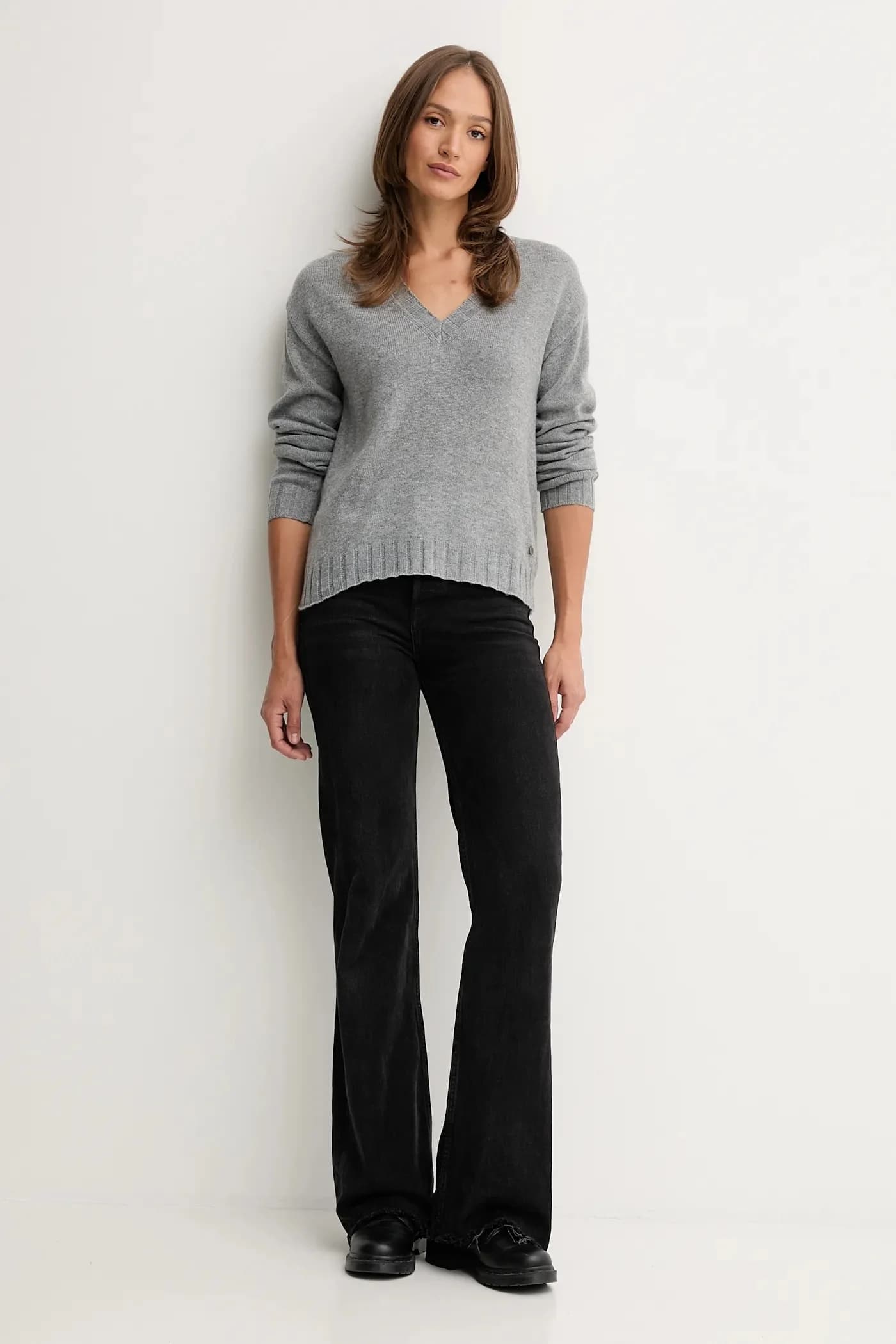 Свитер из смесовой шерсти - фото 2