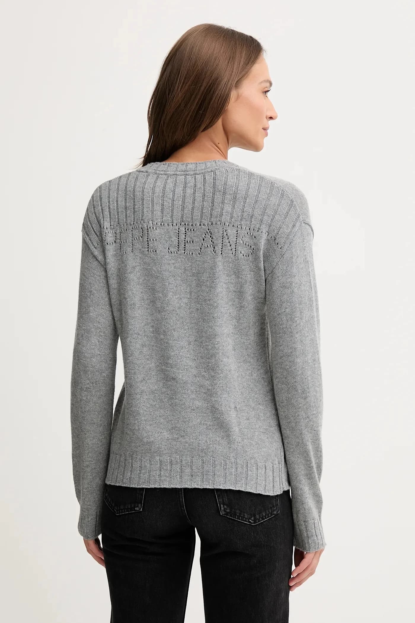 Свитер из смесовой шерсти - фото 3