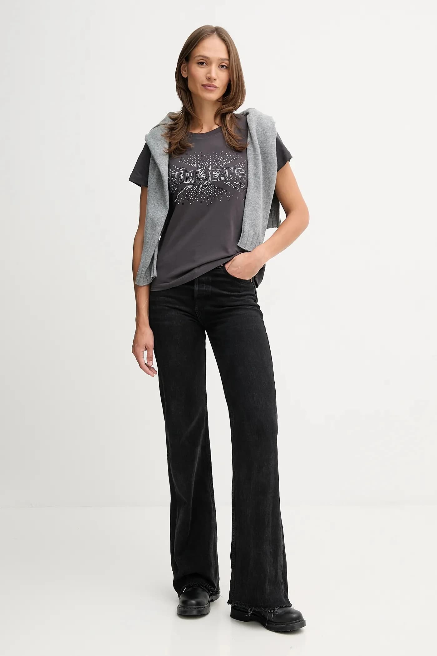 Свитер из смесовой шерсти - фото 6