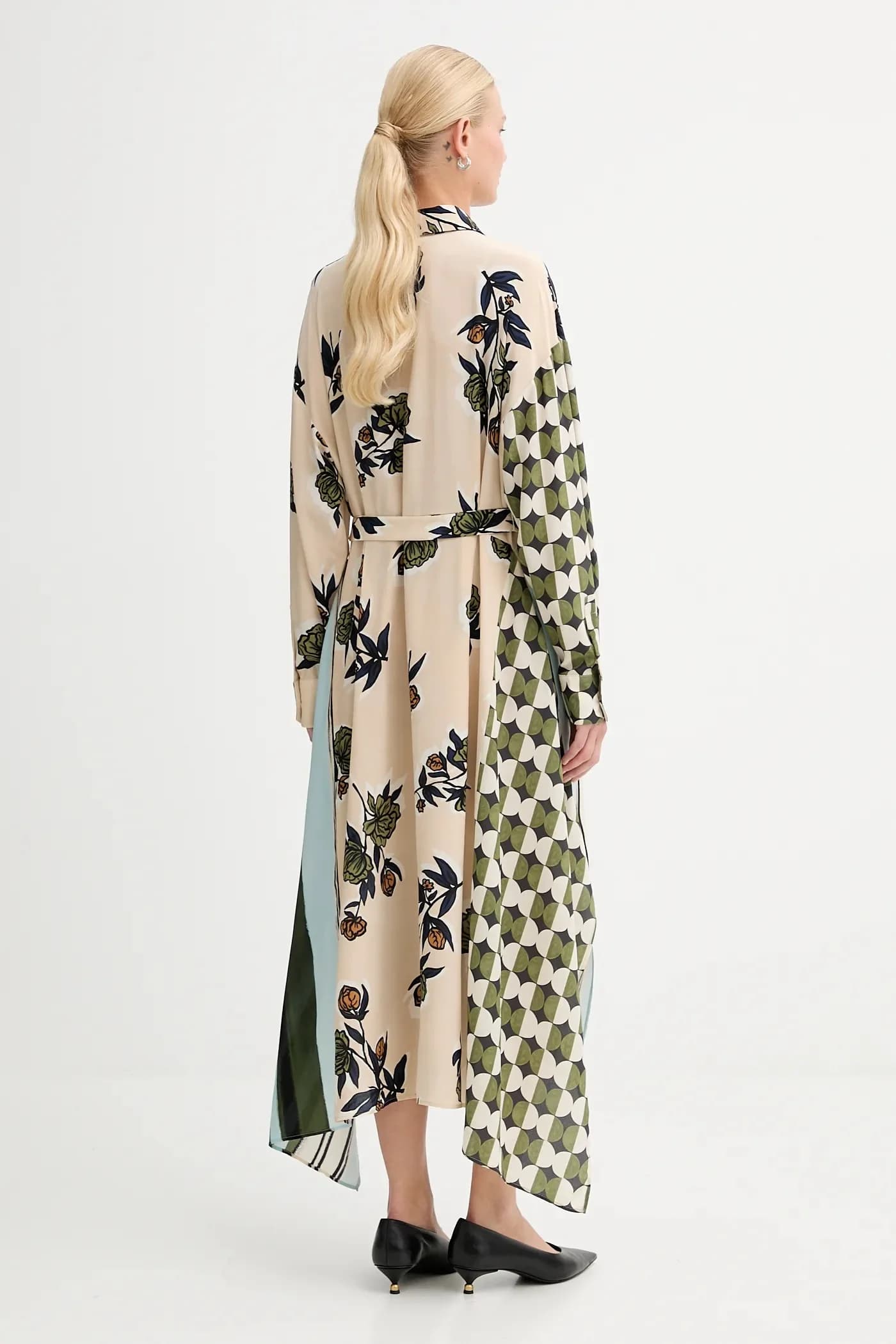 ПАССО шелковое платье - фото 3