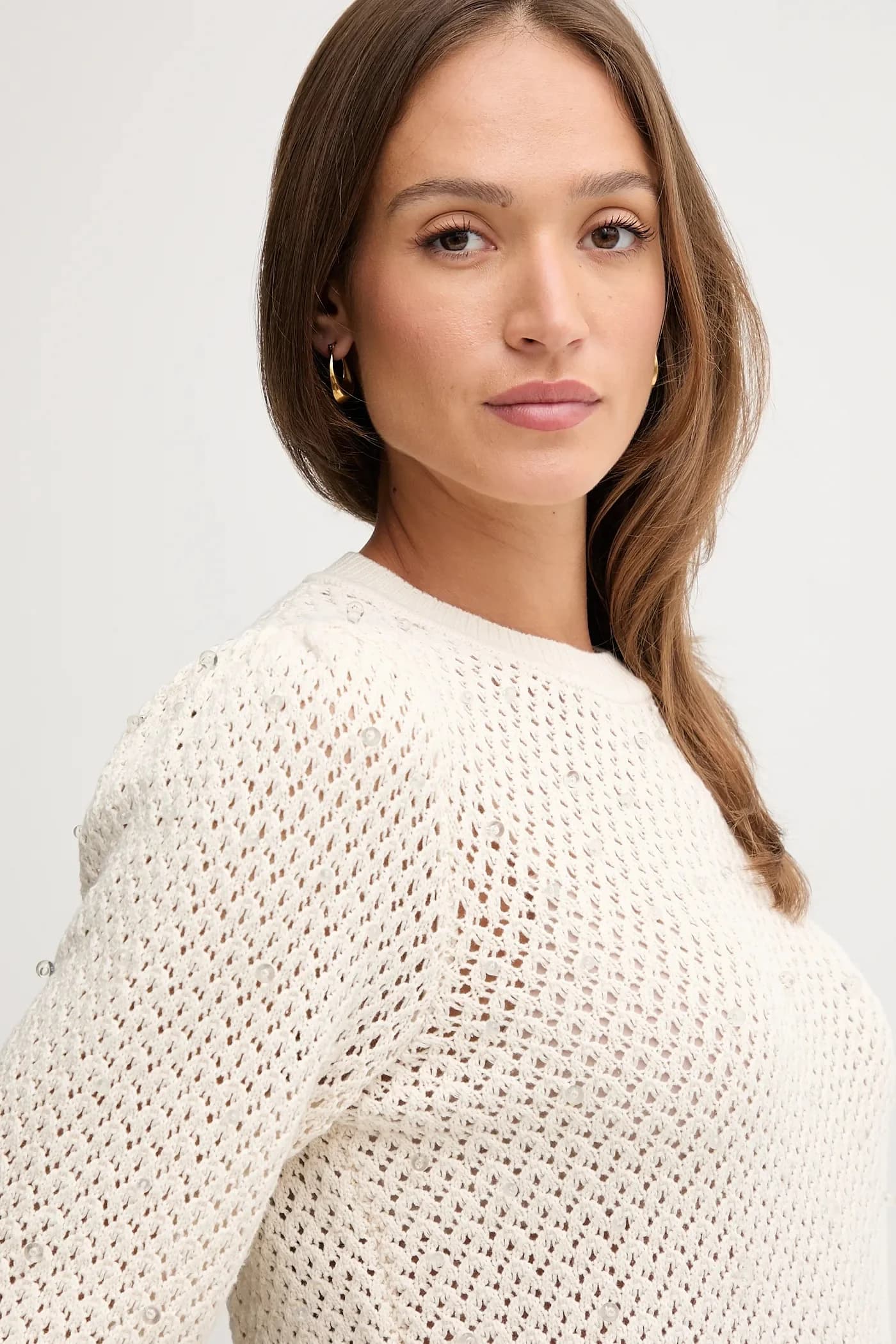 Хлопковый свитер - фото 4