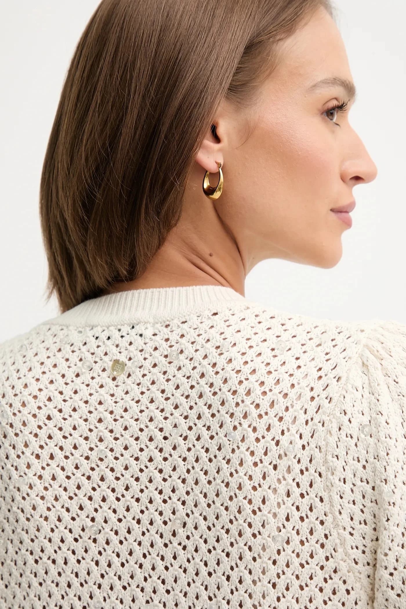 Хлопковый свитер - фото 5