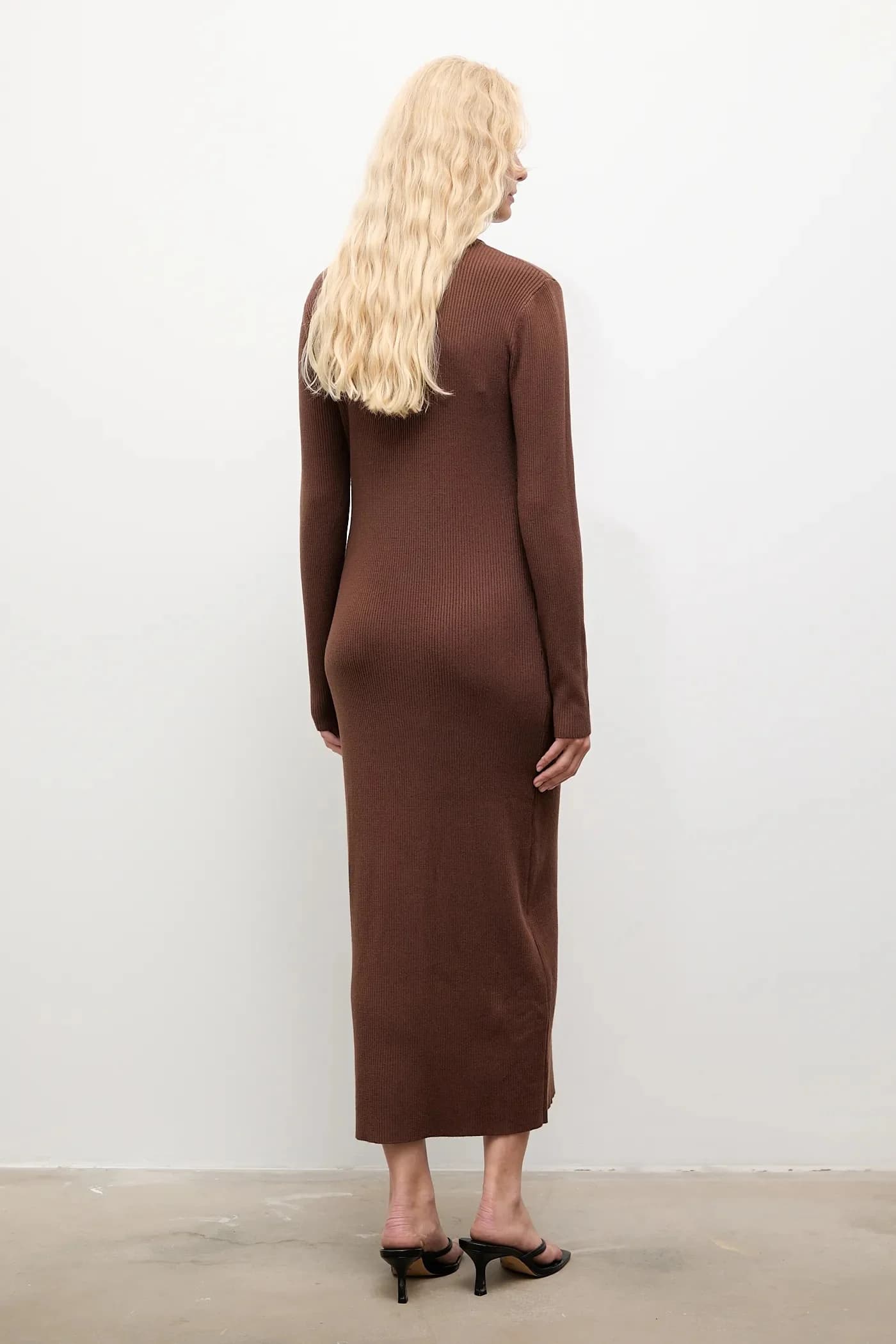 Кашемировое платье - фото 3