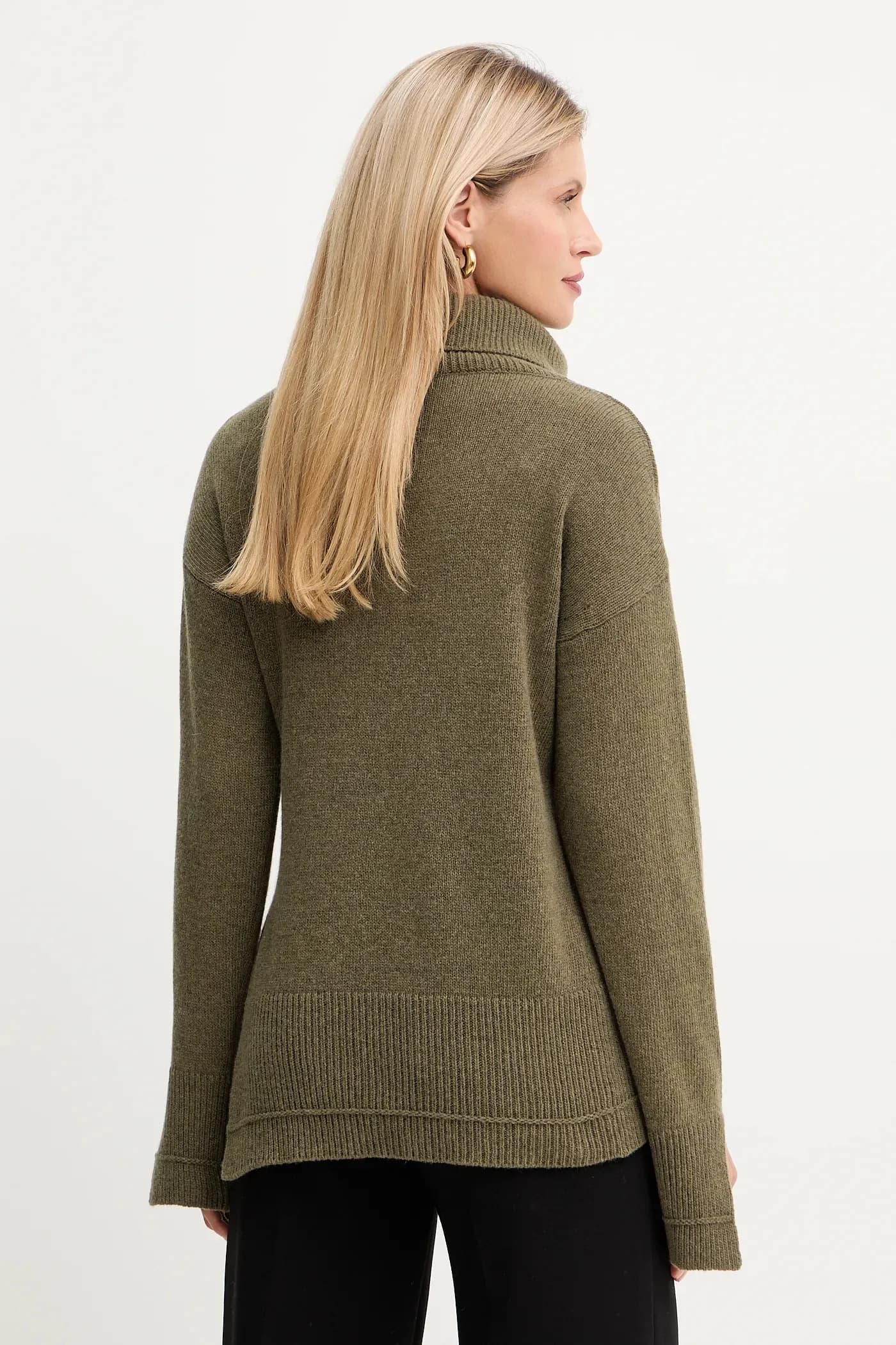 Свитер из смесовой шерсти - фото 3