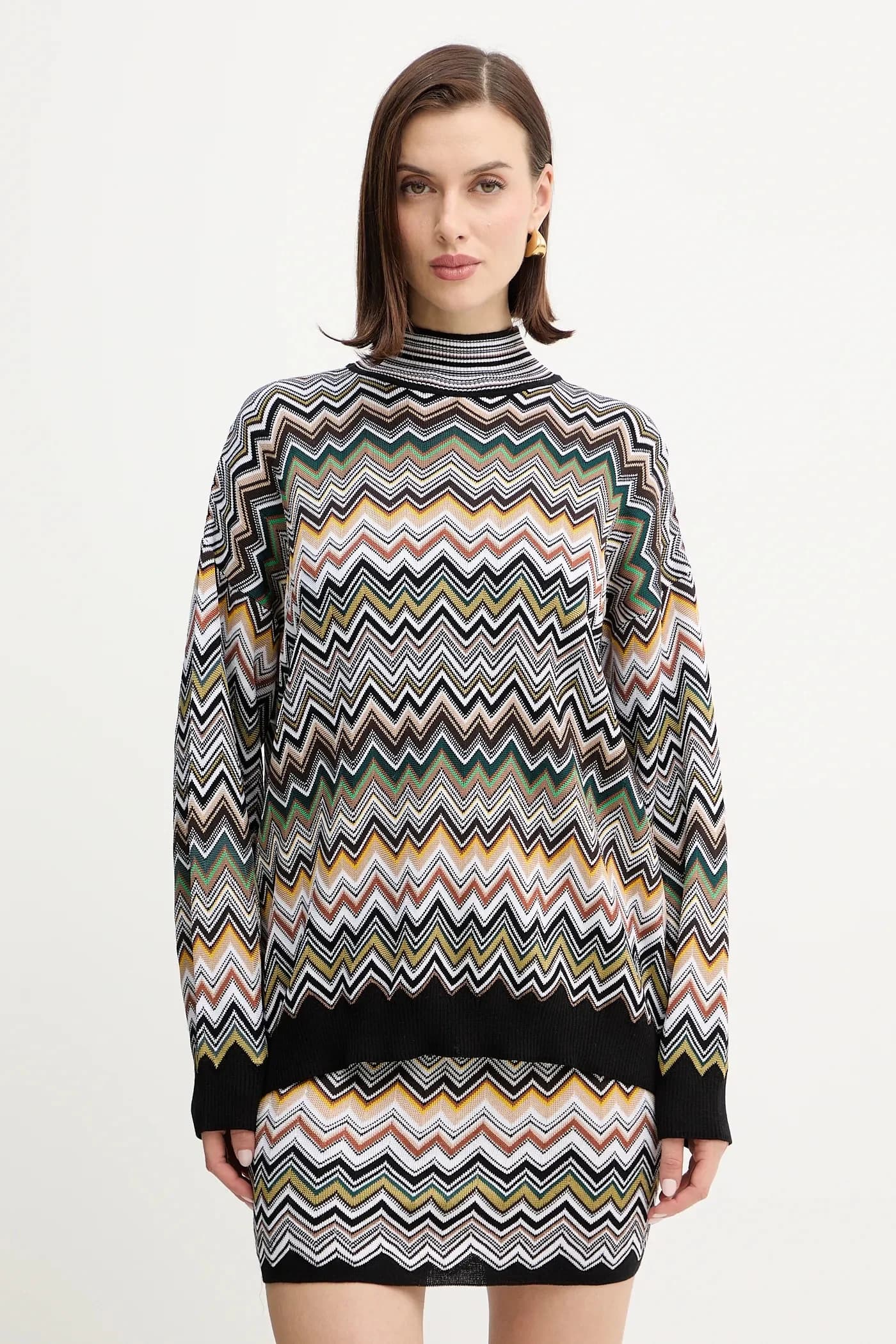 Свитер из смесовой шерсти