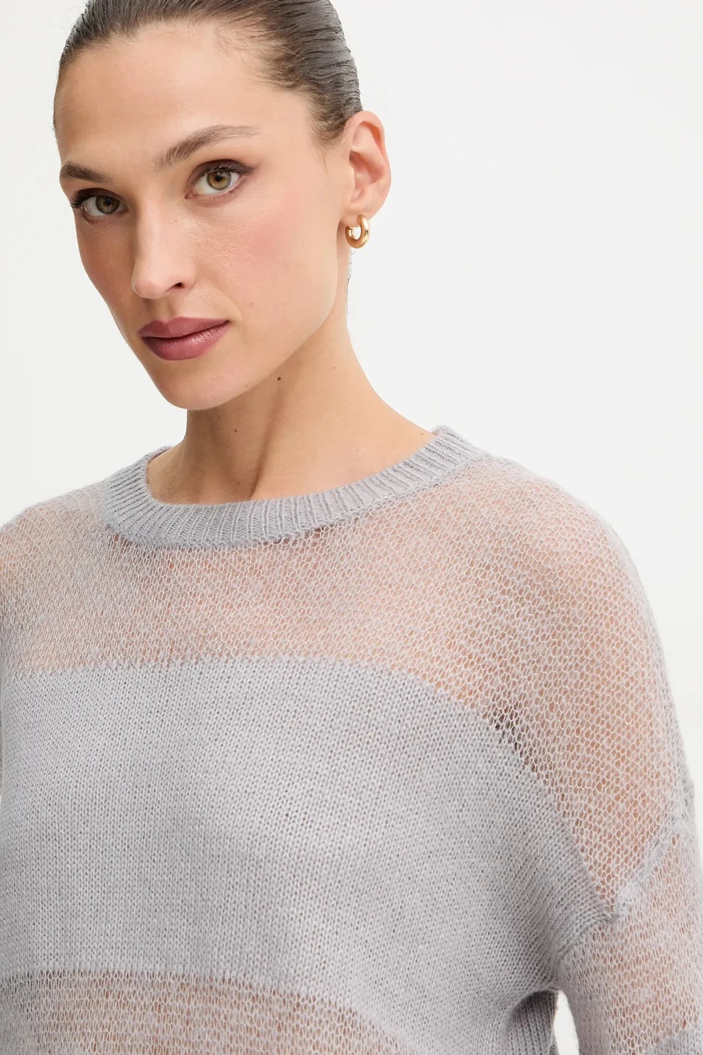 Свитер из смесовой шерсти - фото 4