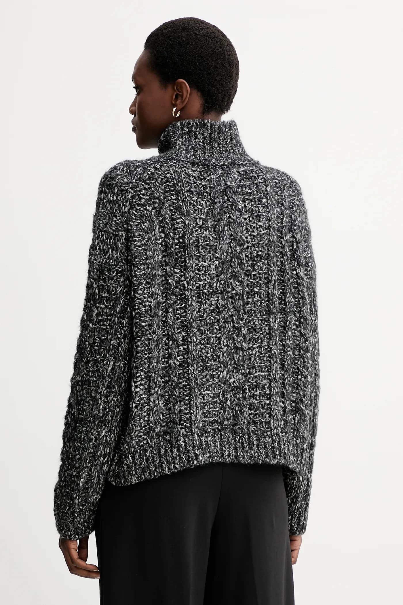 Свитер из смесовой шерсти - фото 3