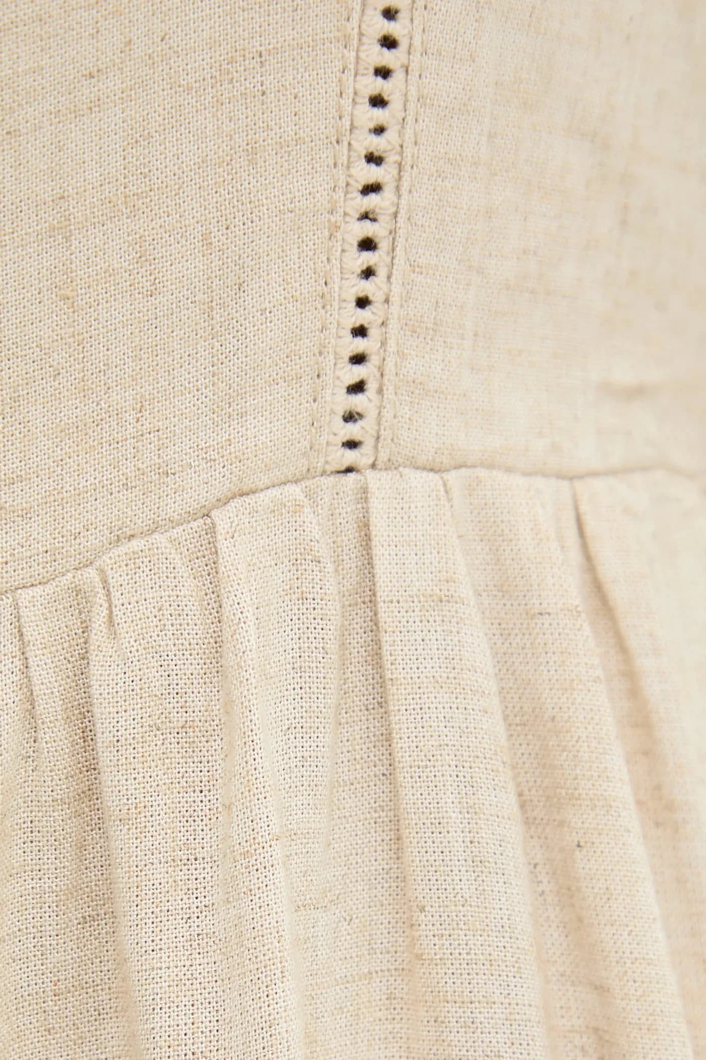 Льняное платье - фото 6