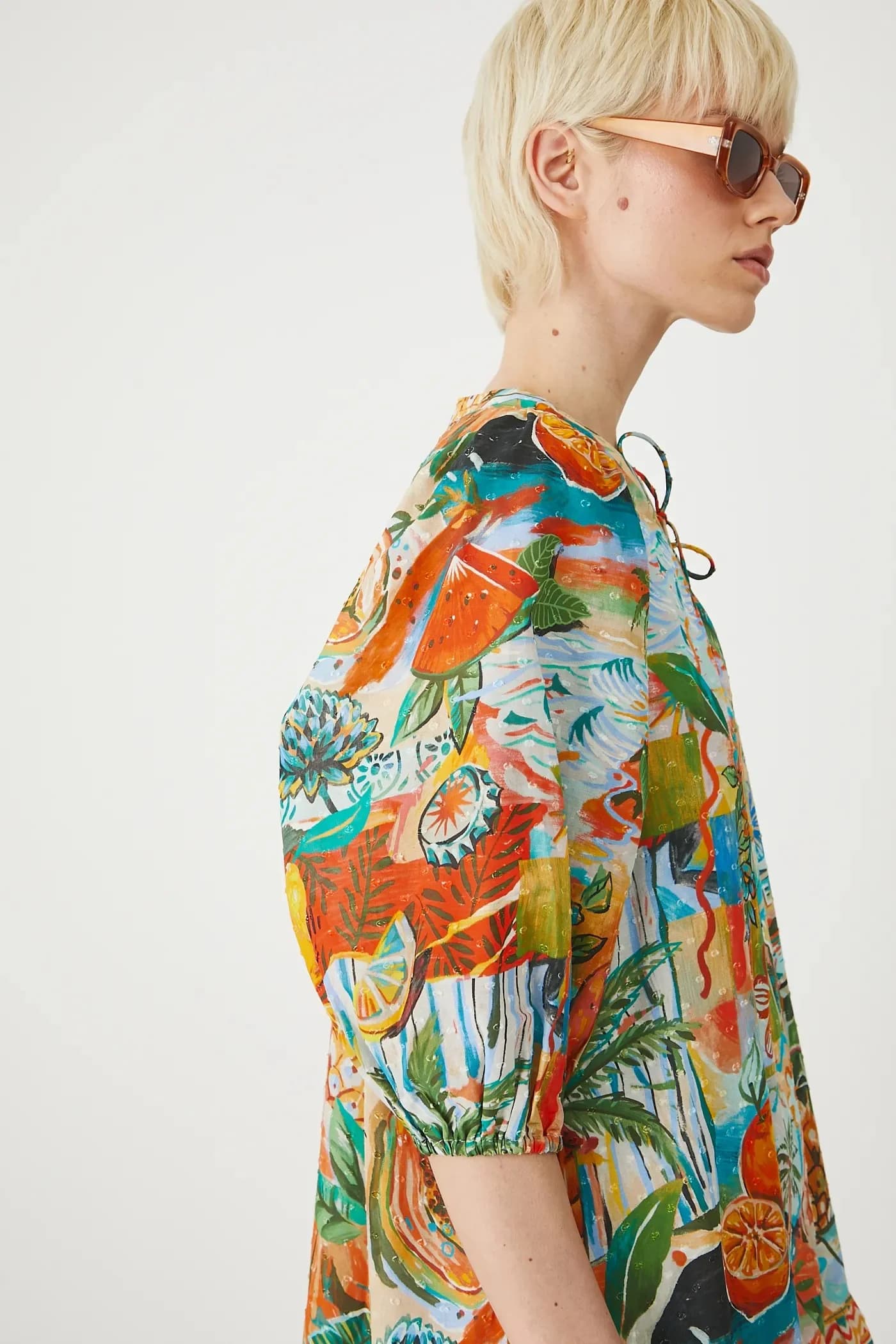 Хлопковое платье - фото 6