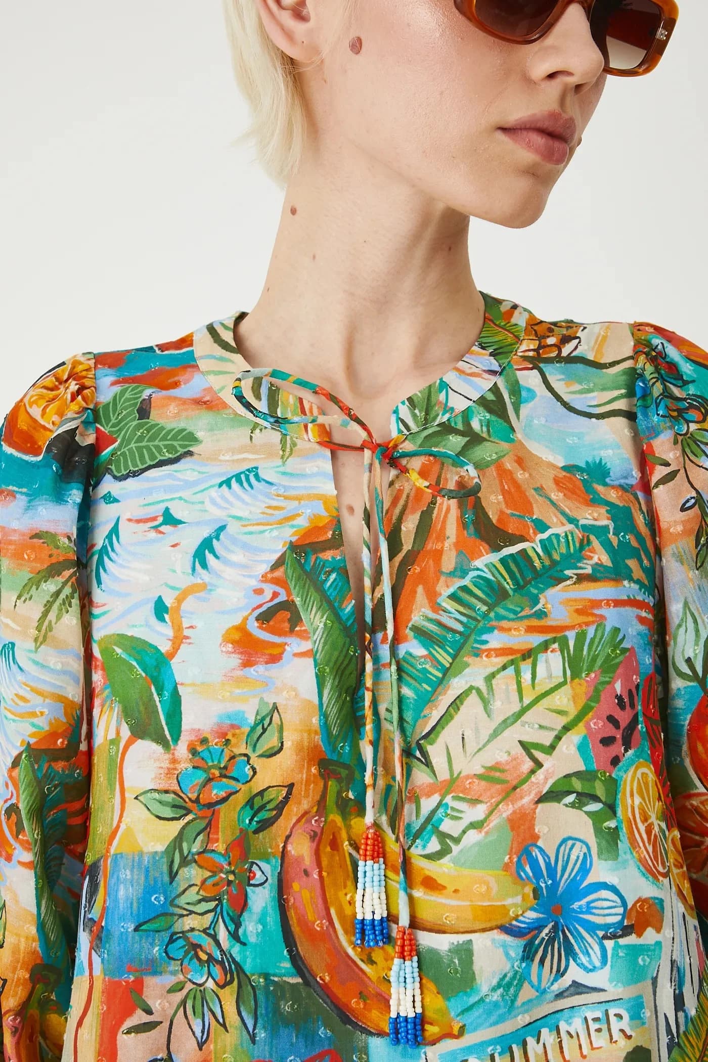 Хлопковое платье - фото 7