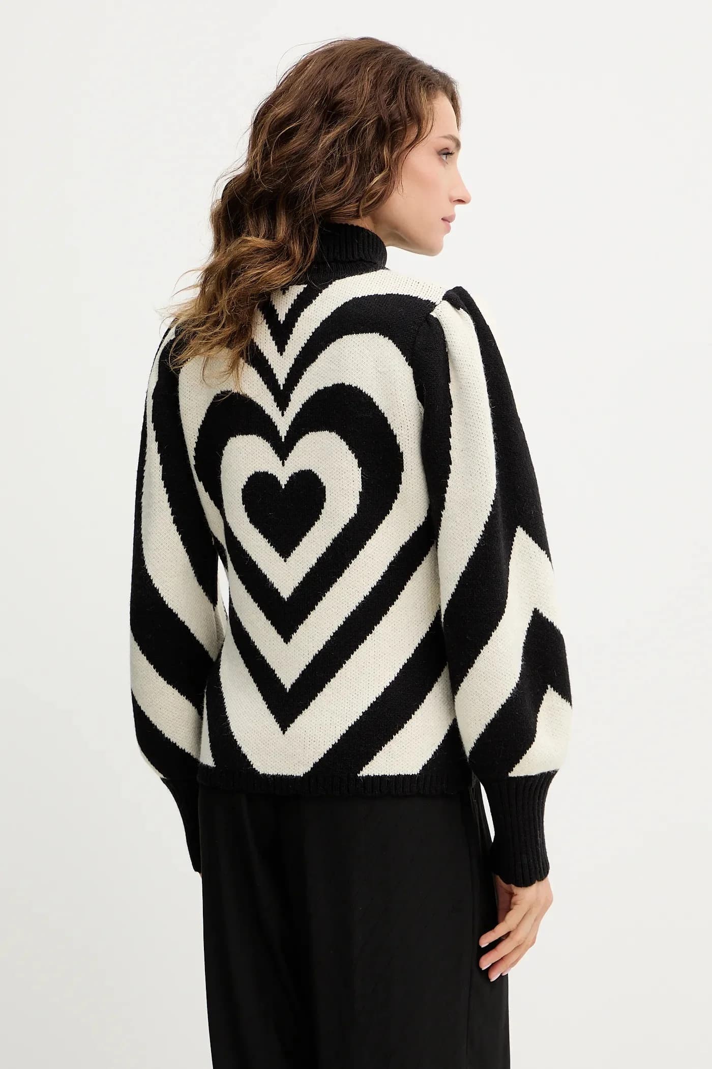 Свитер из смесовой шерсти - фото 3