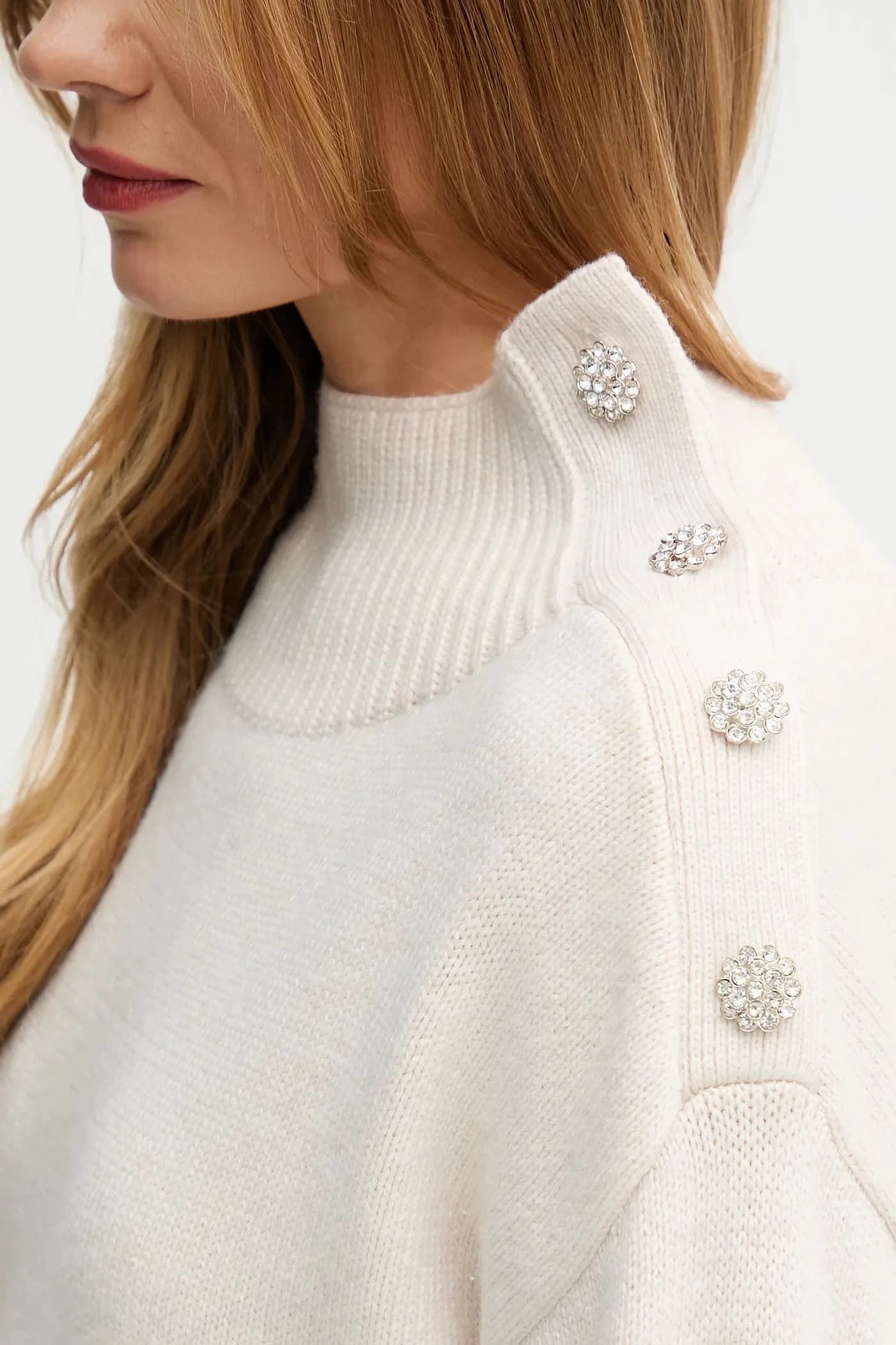 Свитер из смесовой шерсти - фото 5