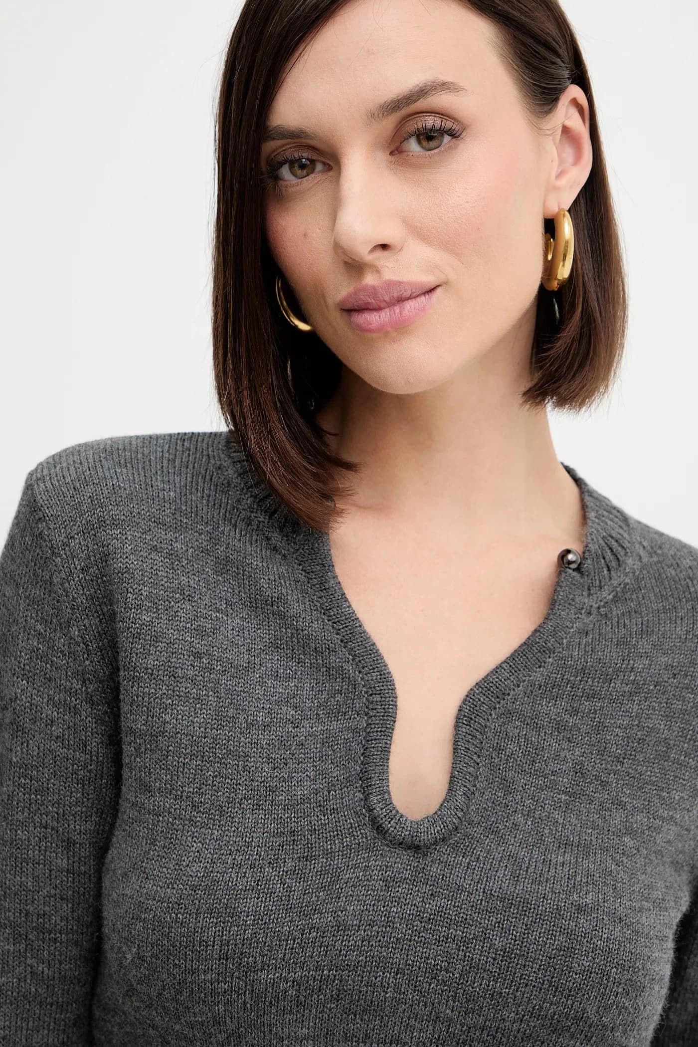 Шерстяной свитер - фото 4