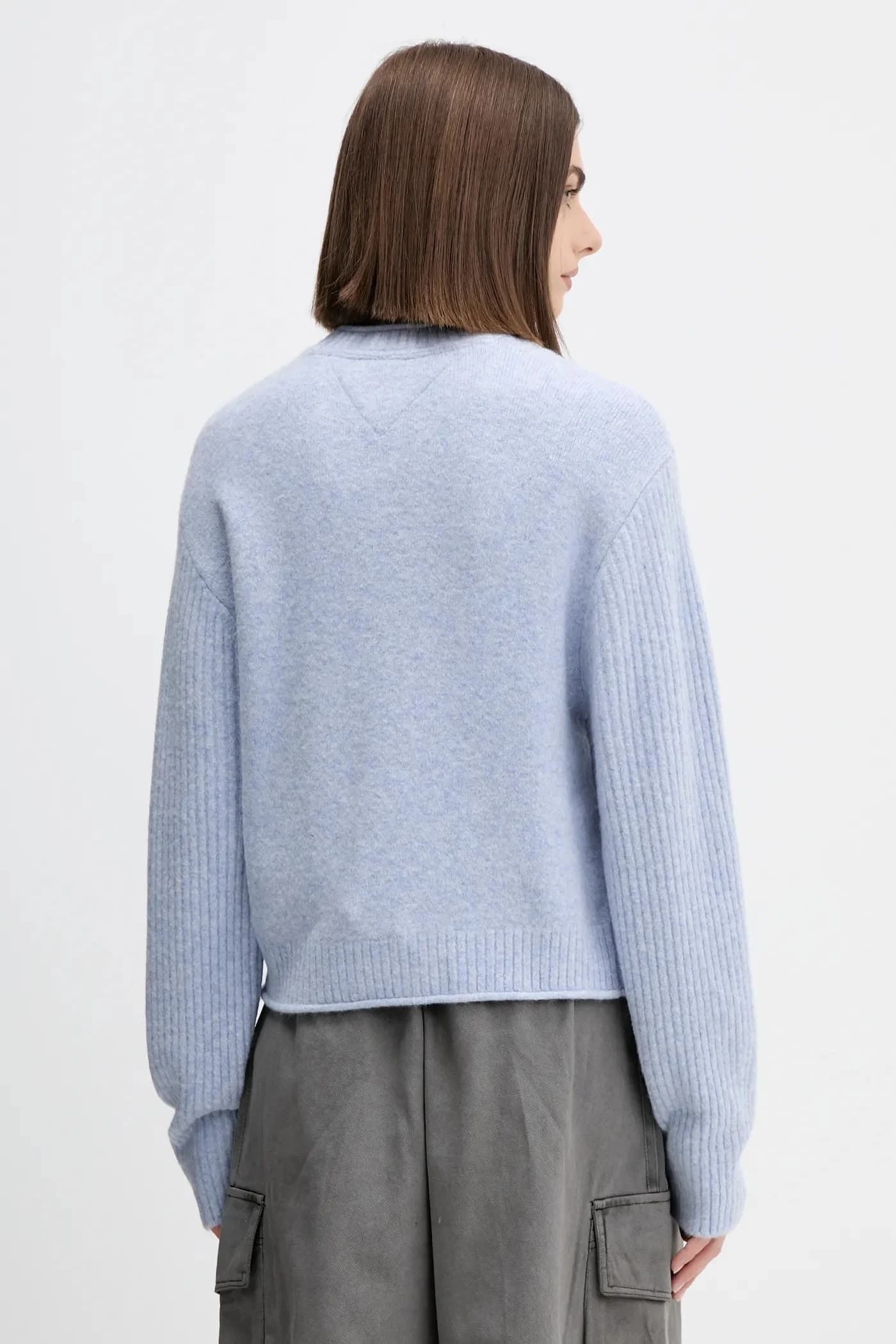 Свитер из смесовой шерсти - фото 3