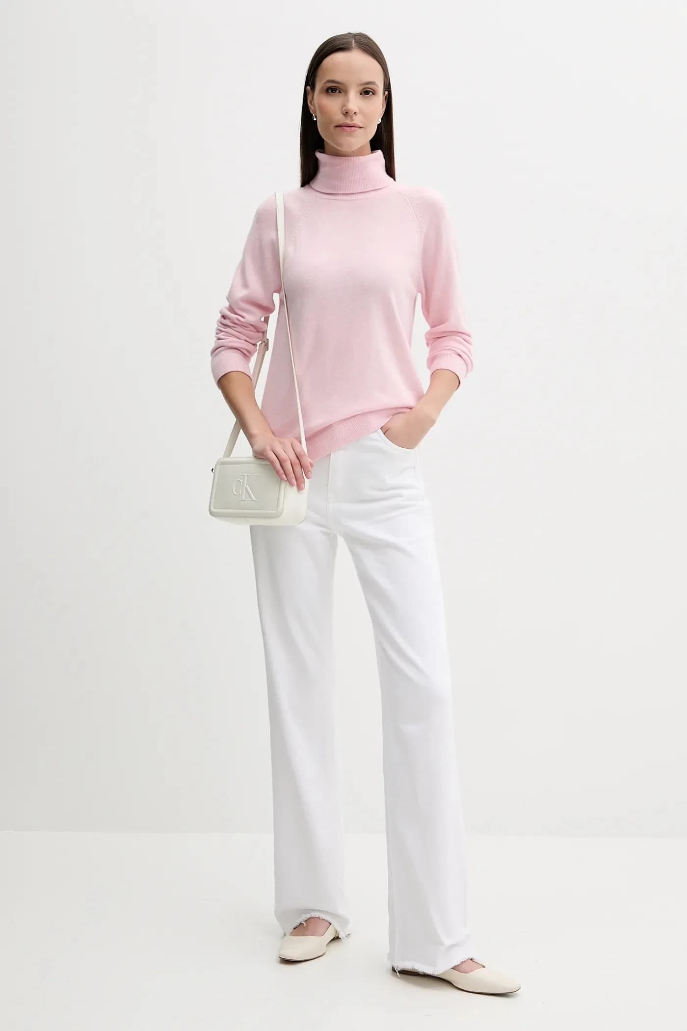 Свитер из смесовой шерсти - фото 2