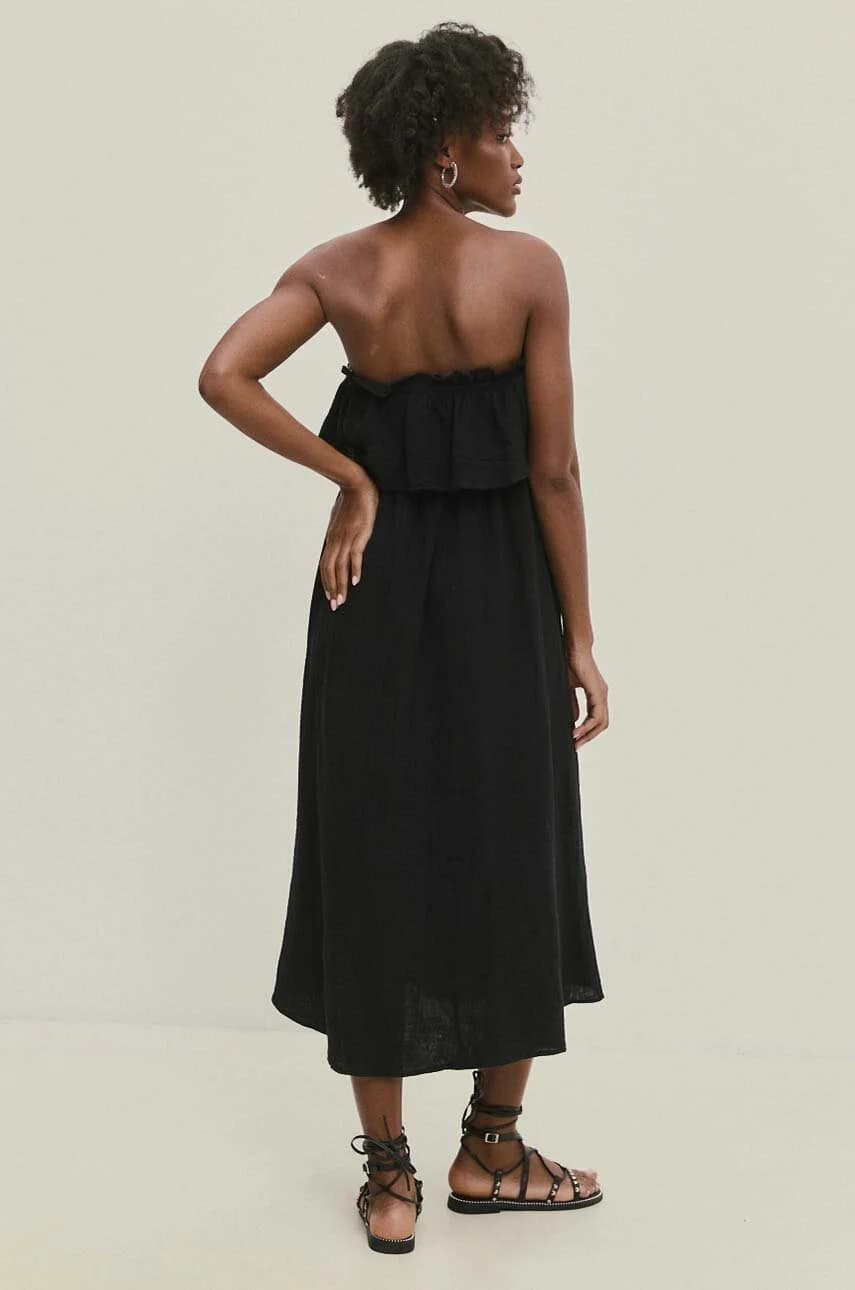 Хлопковое платье - фото 3