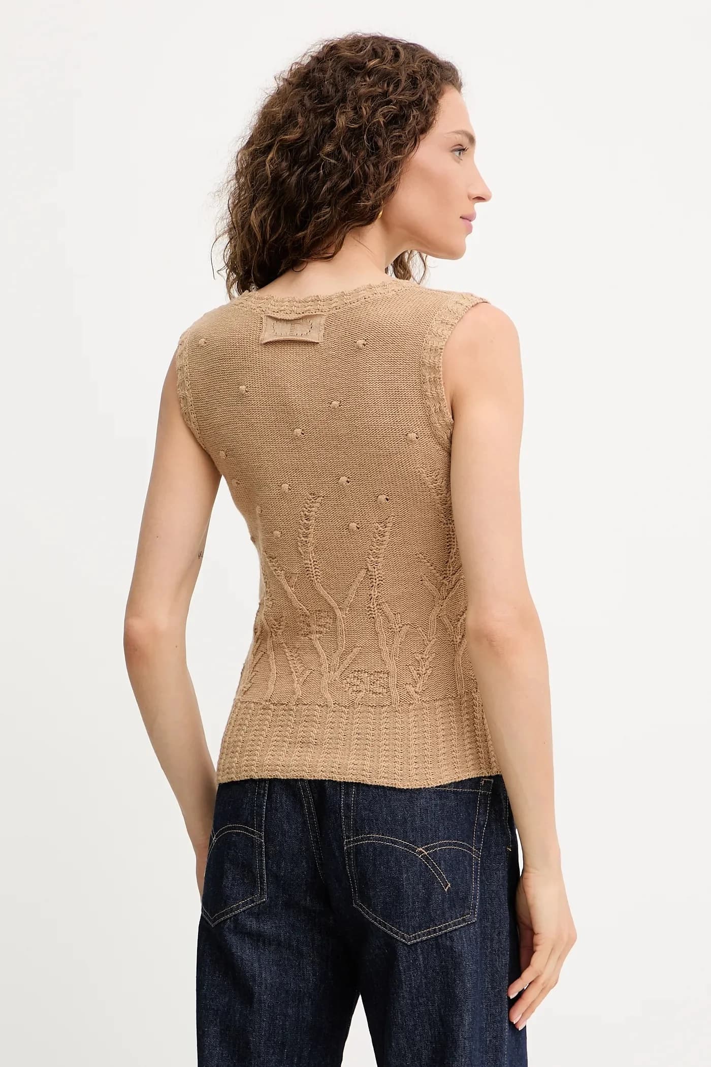 Шерстяной жилет - фото 3