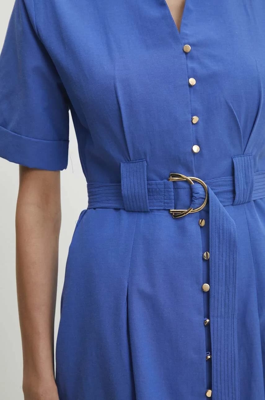 Хлопковое платье - фото 6