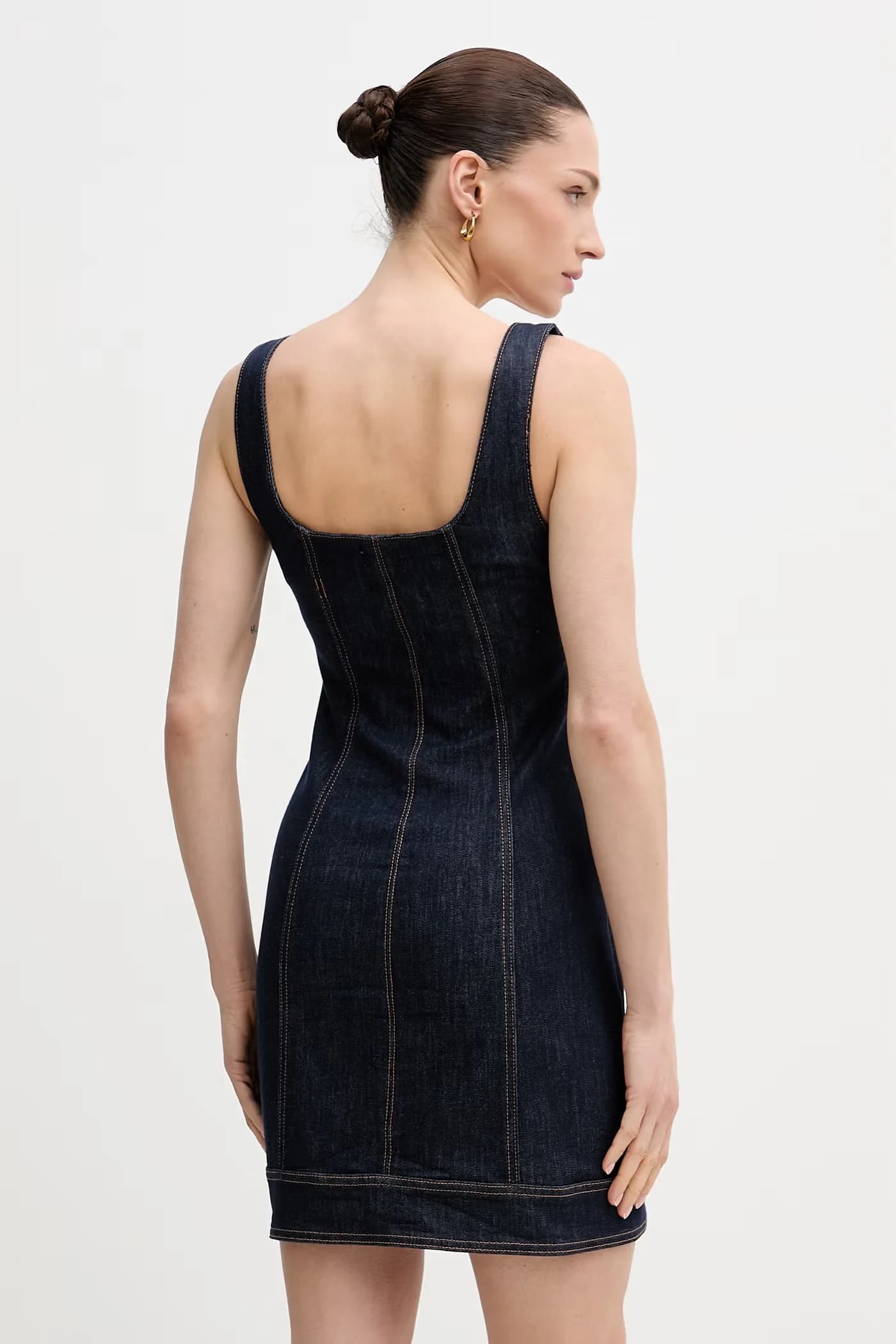 Джинсовое платье - фото 3