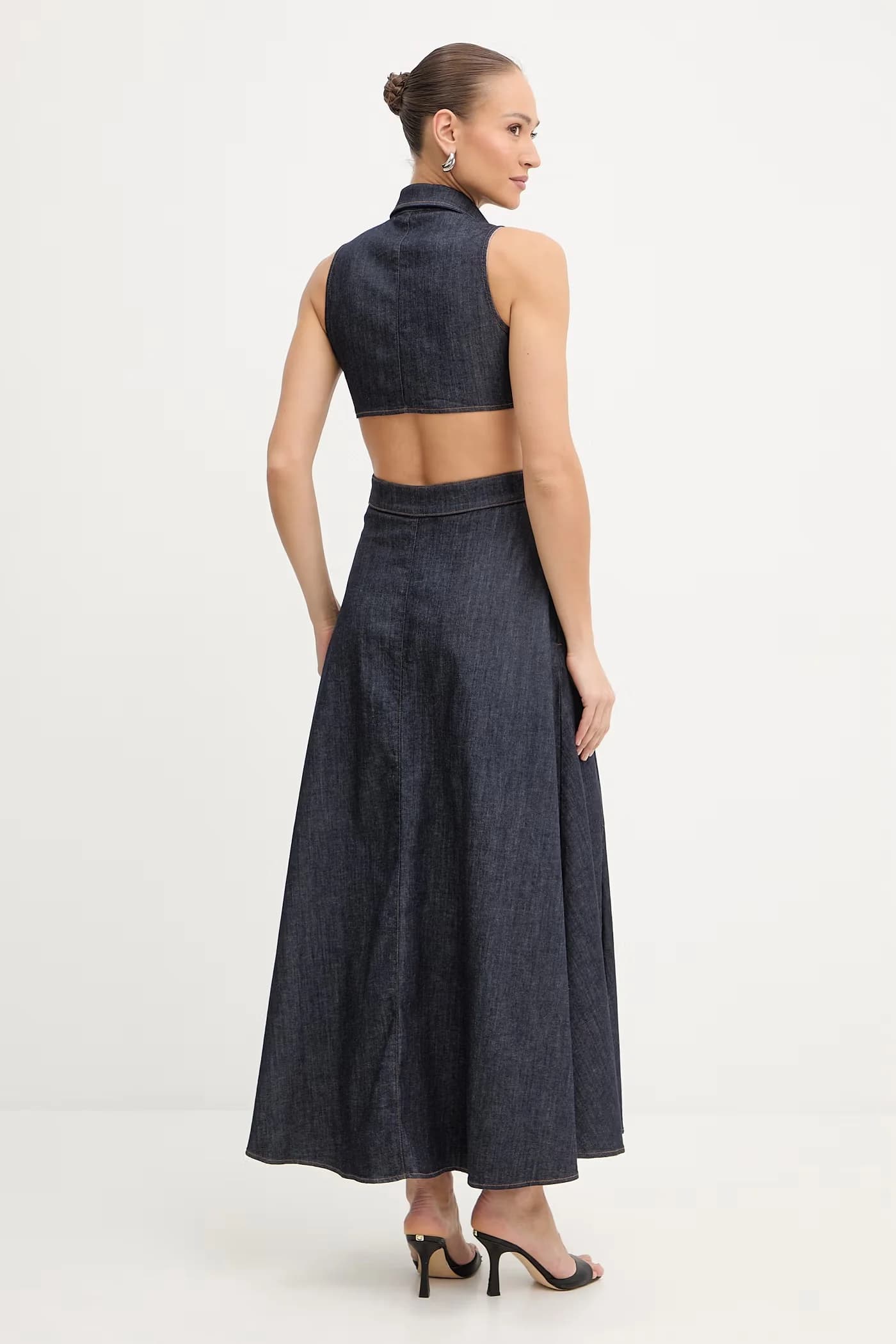 Джинсовое платье - фото 3