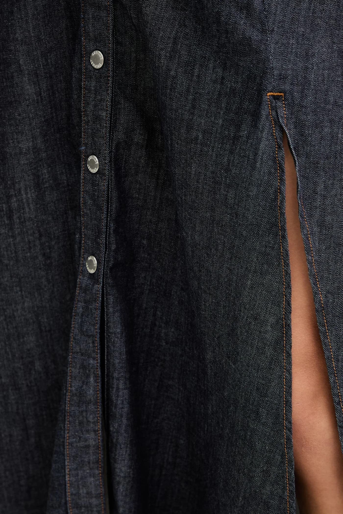 Джинсовое платье - фото 5