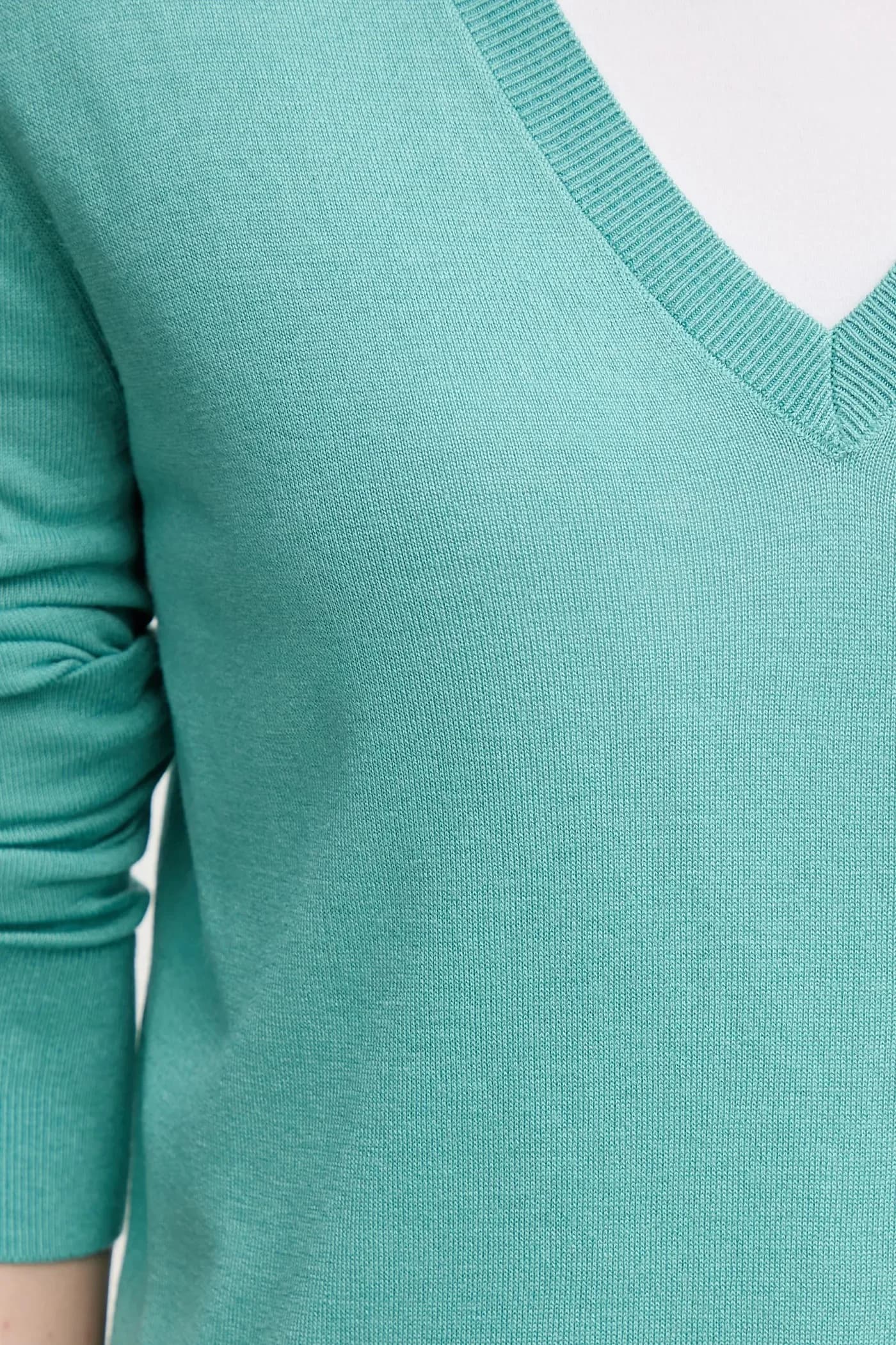 Свитер из смесового шелка - фото 5