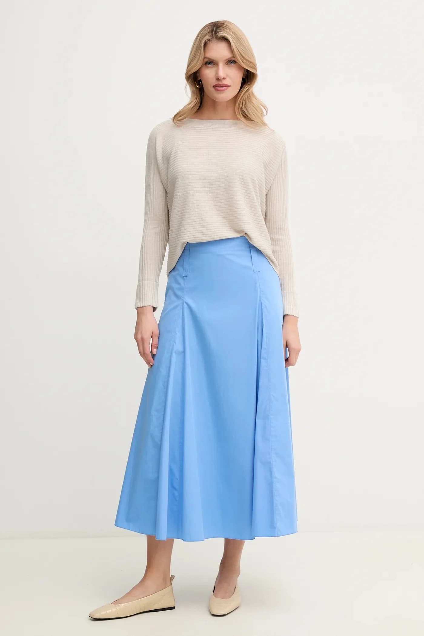 Свитер из смесового льна - фото 2