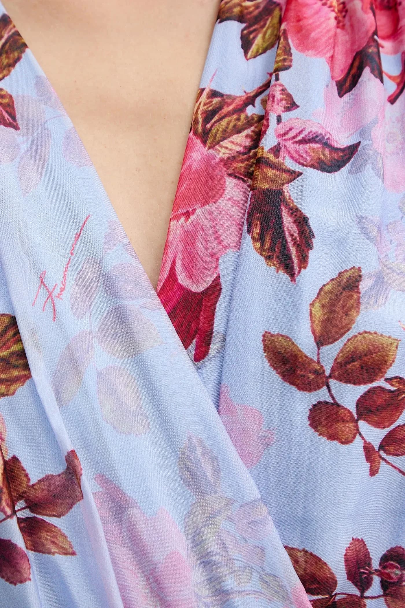 Платье с добавлением шелка - фото 5