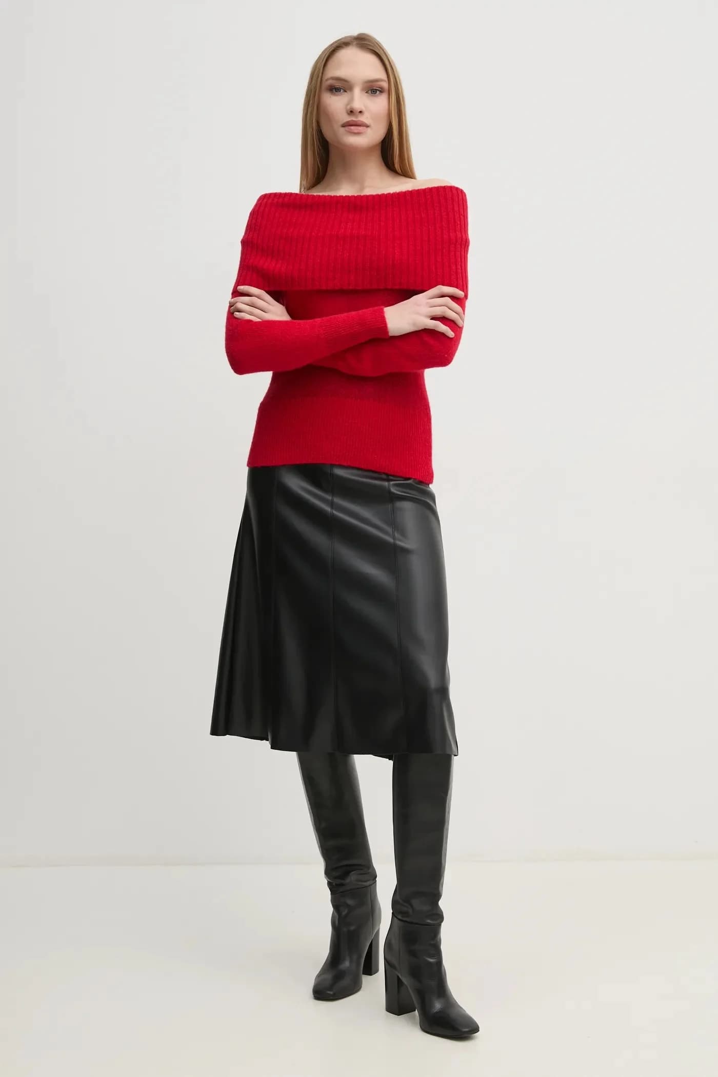 Свитер из смесовой шерсти - фото 2