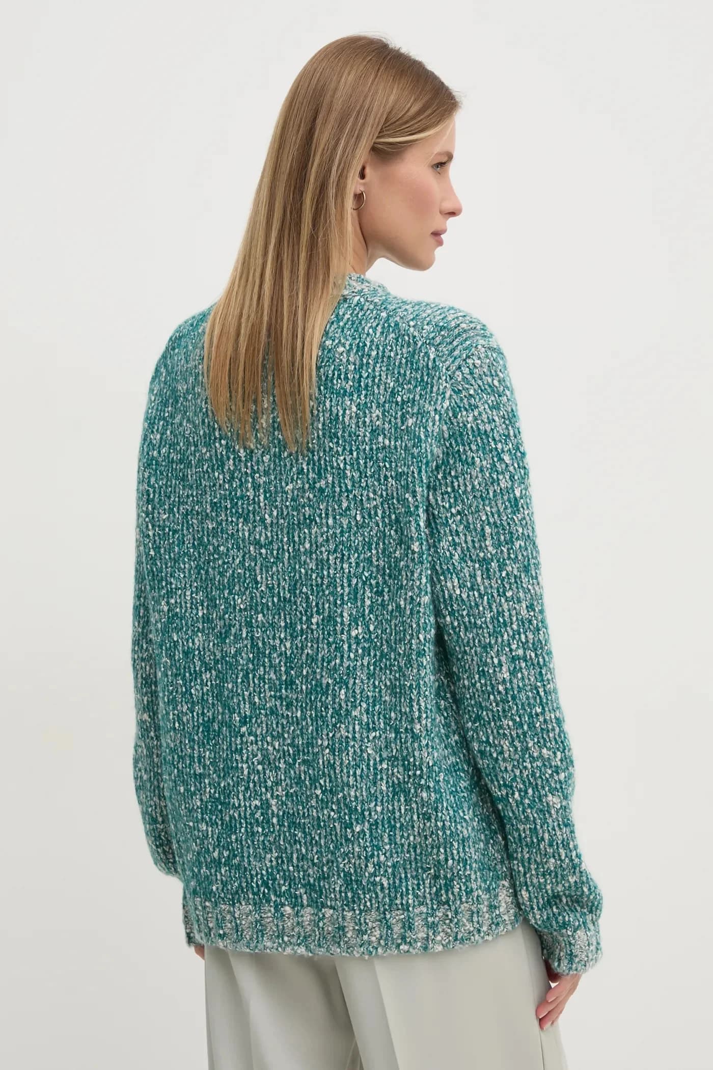 Свитер из смесовой шерсти - фото 5