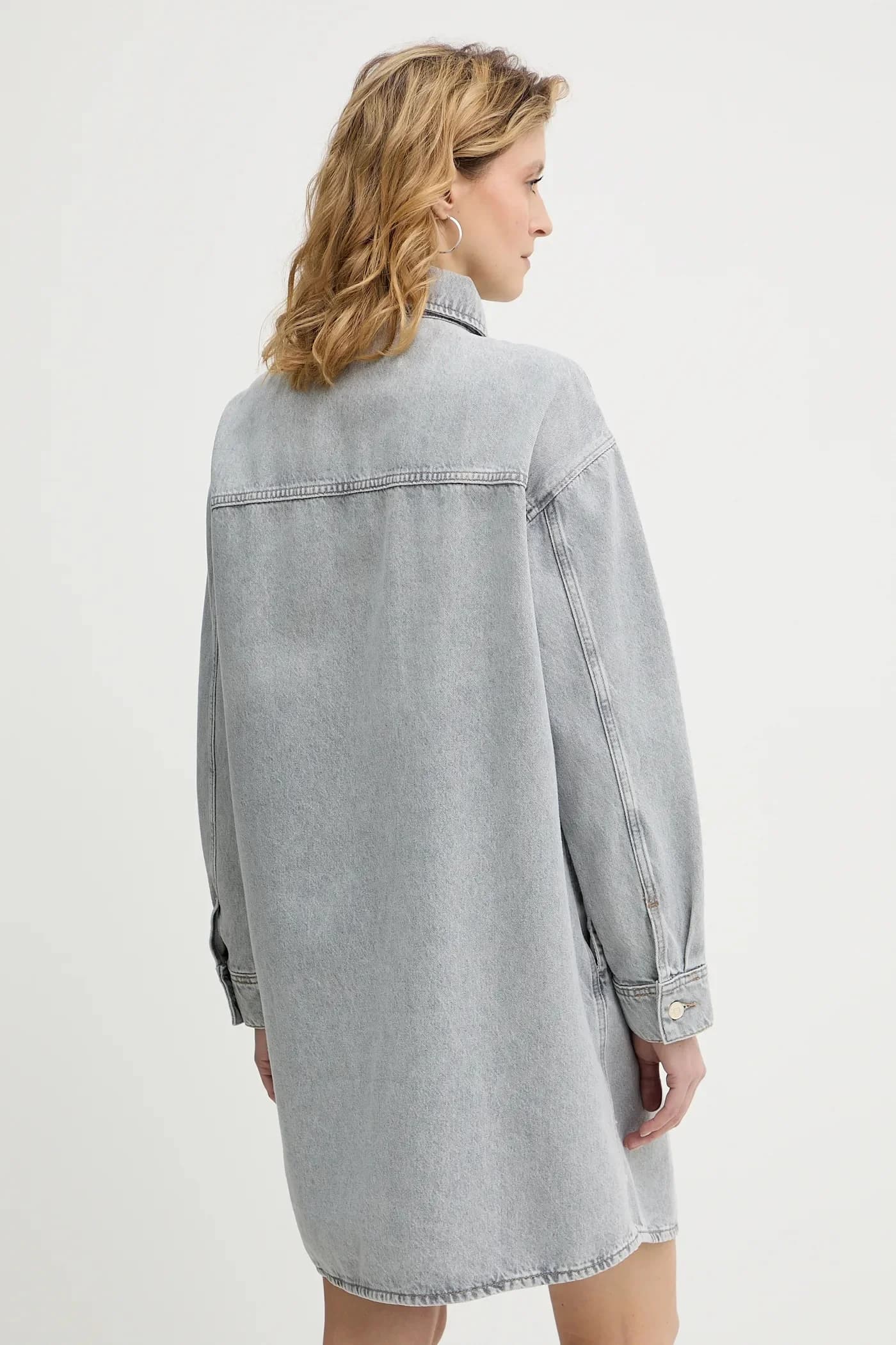 Джинсовое платье - фото 3