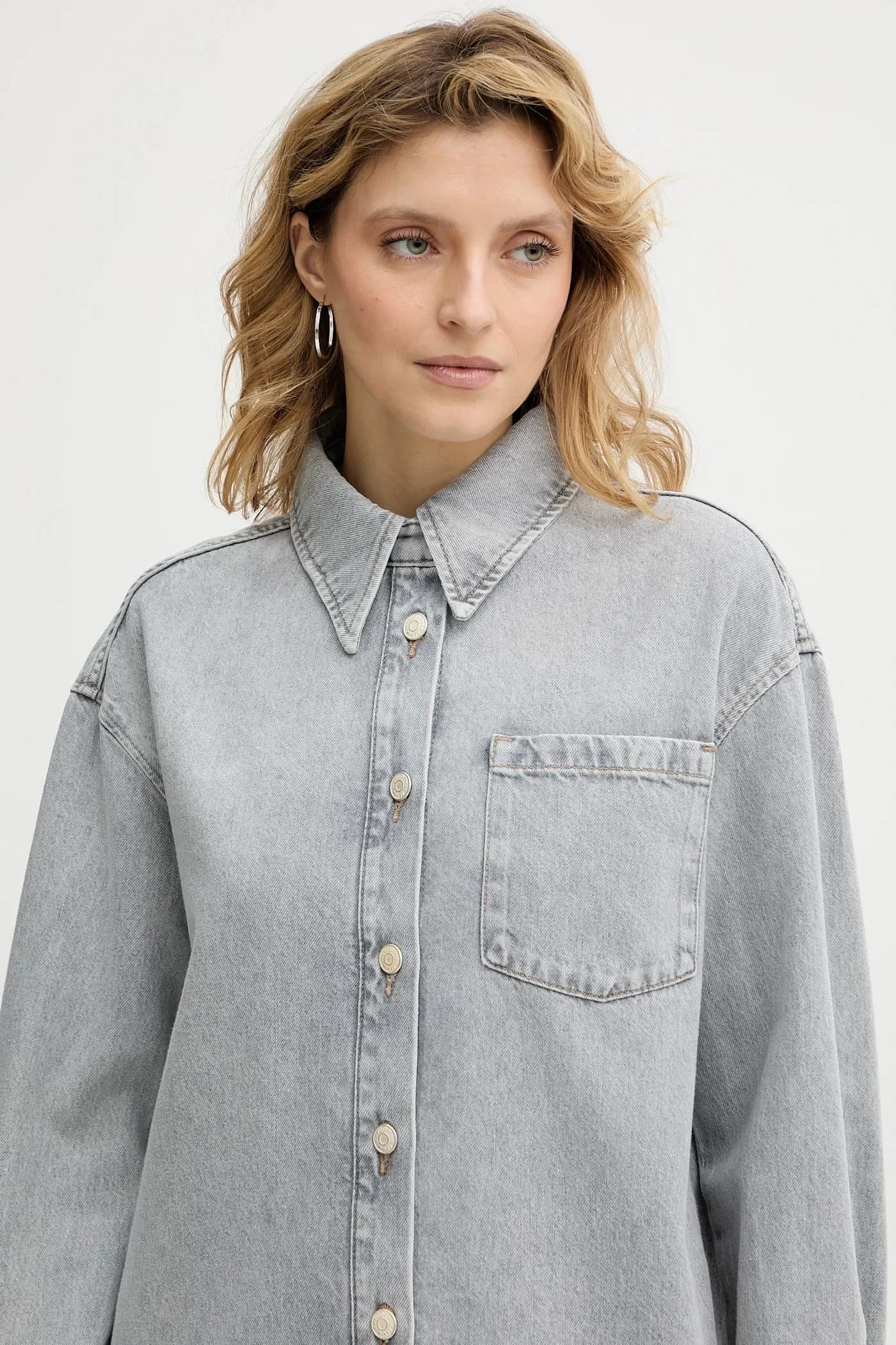 Джинсовое платье - фото 4