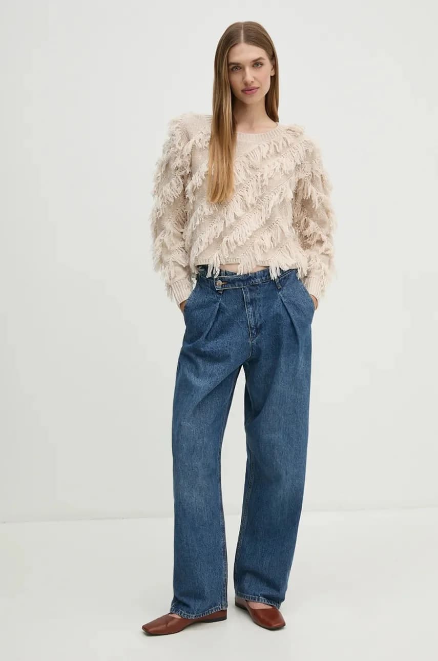 Свитер из смесовой шерсти - фото 2