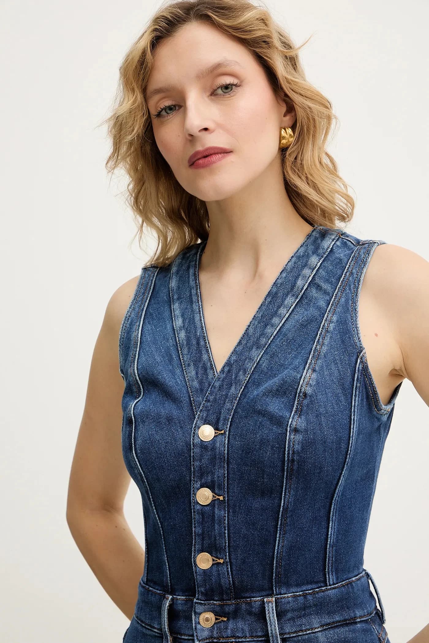 AMARA джинсовое платье - фото 4