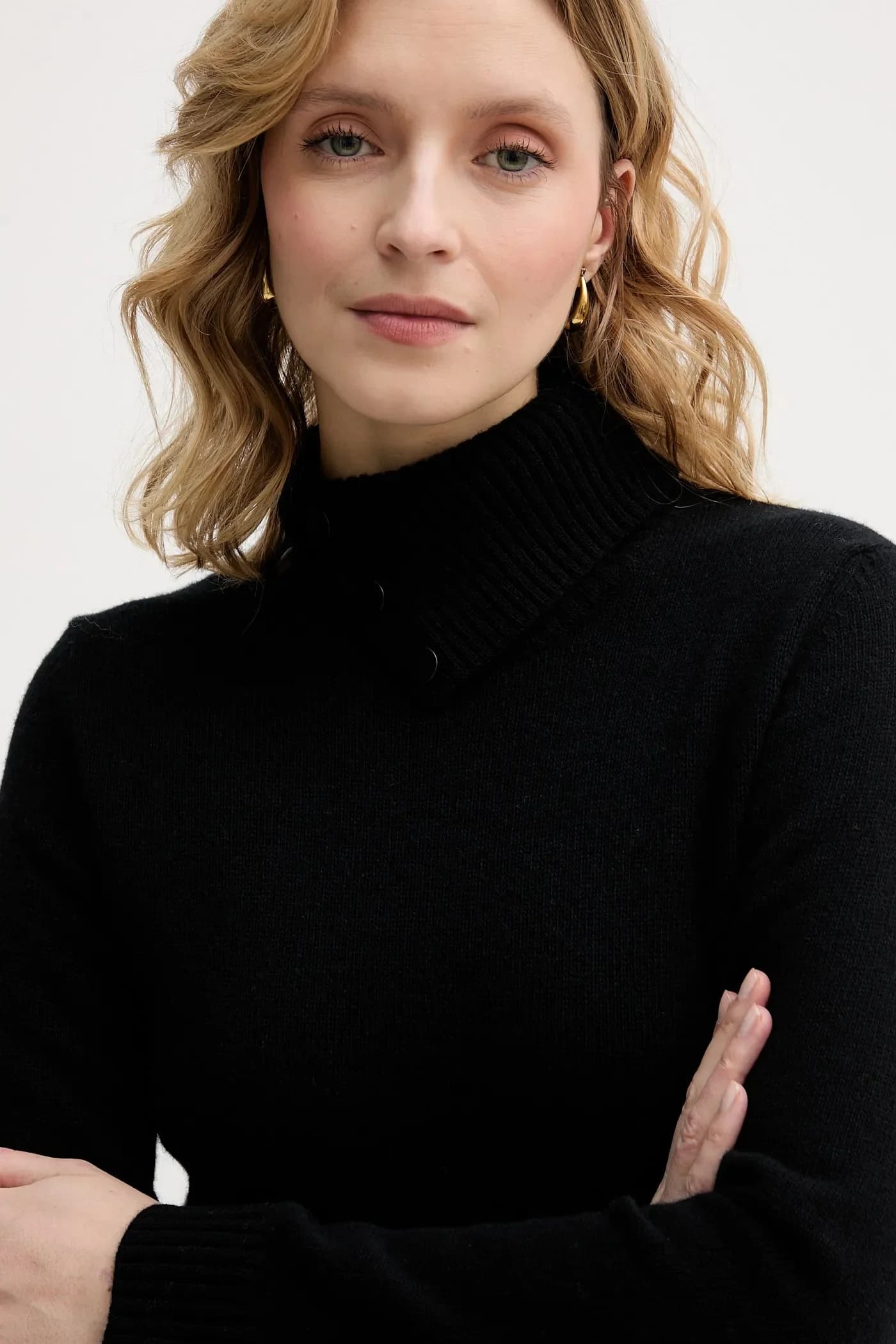 Платье из смесовой шерсти - фото 4