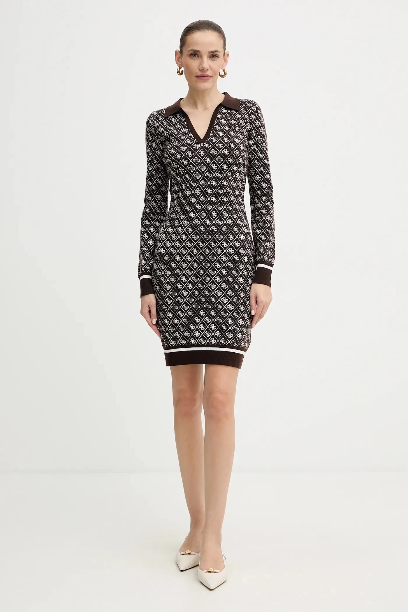 Платье AUBREY из смесовой шерсти - фото 2